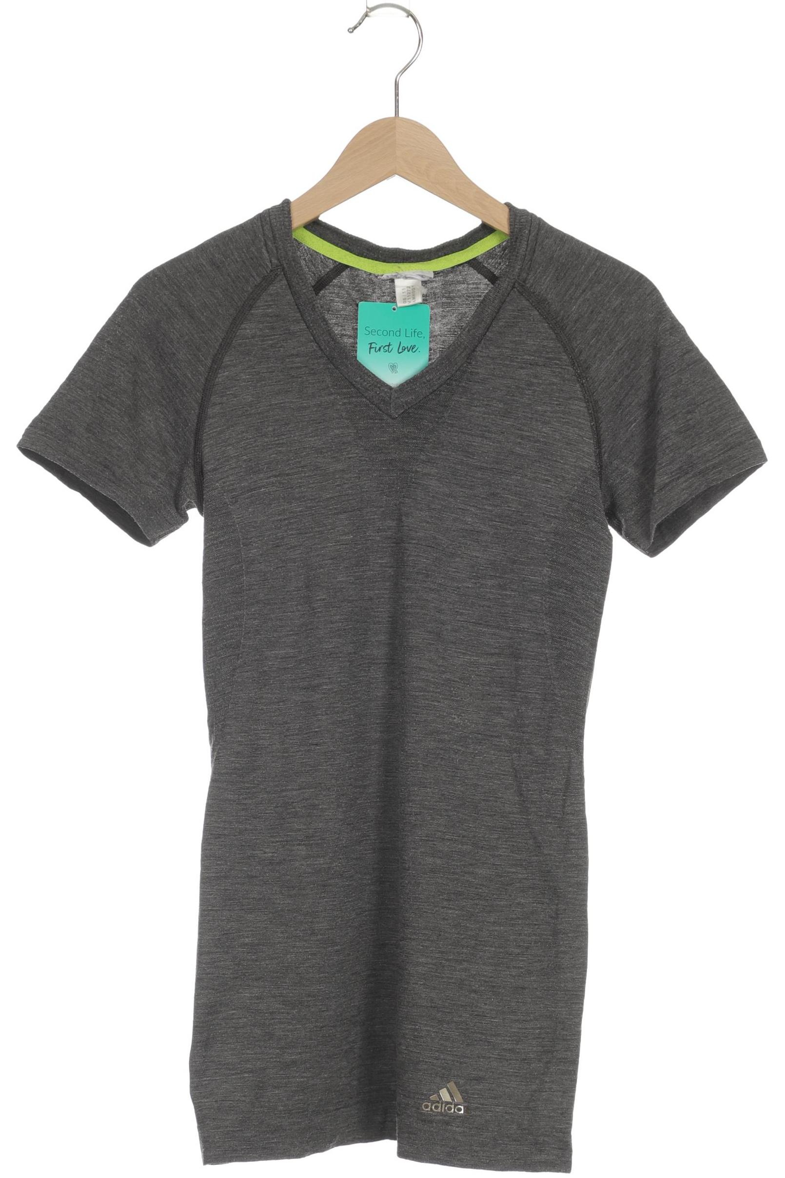

adidas Damen T-Shirt, grau, Gr. 32