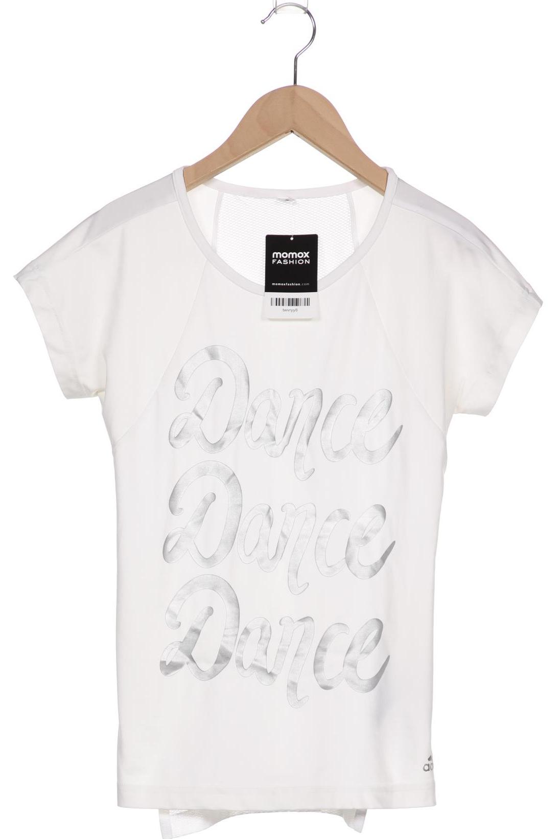 

adidas Damen T-Shirt, weiß, Gr. 32