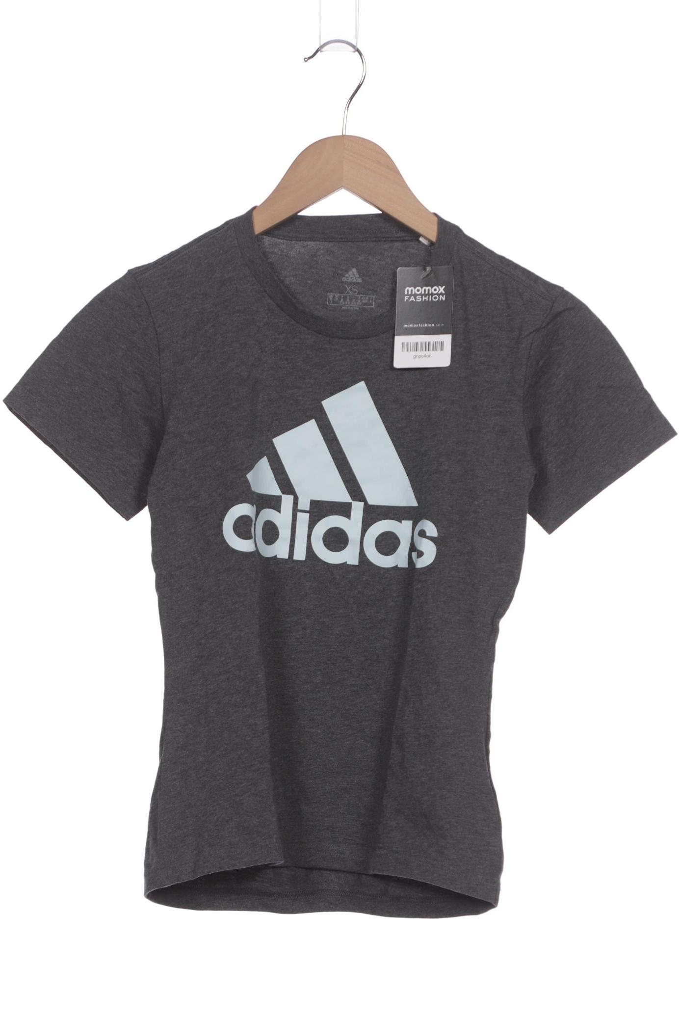 

adidas Damen T-Shirt, grau, Gr. 34