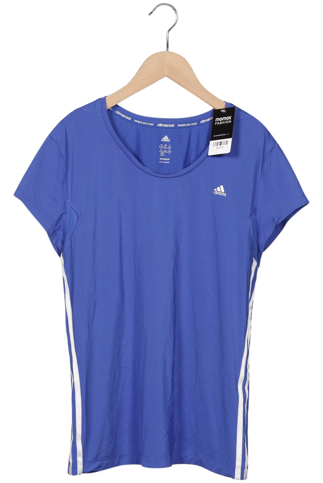 

adidas Damen T-Shirt, blau, Gr. 46