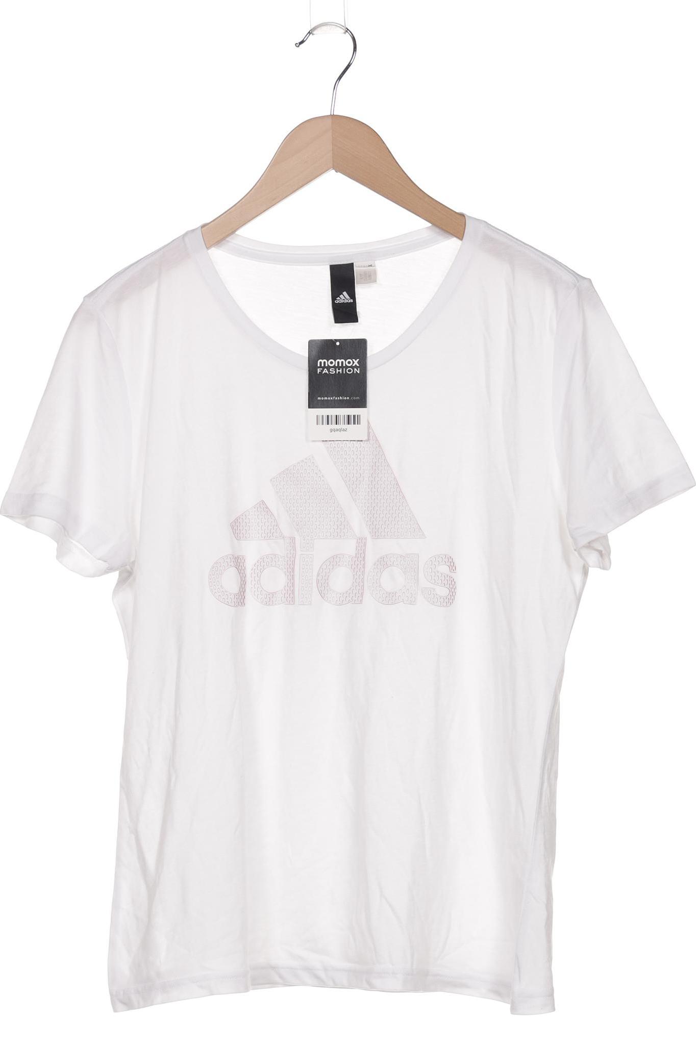 

adidas Damen T-Shirt, weiß, Gr. 42