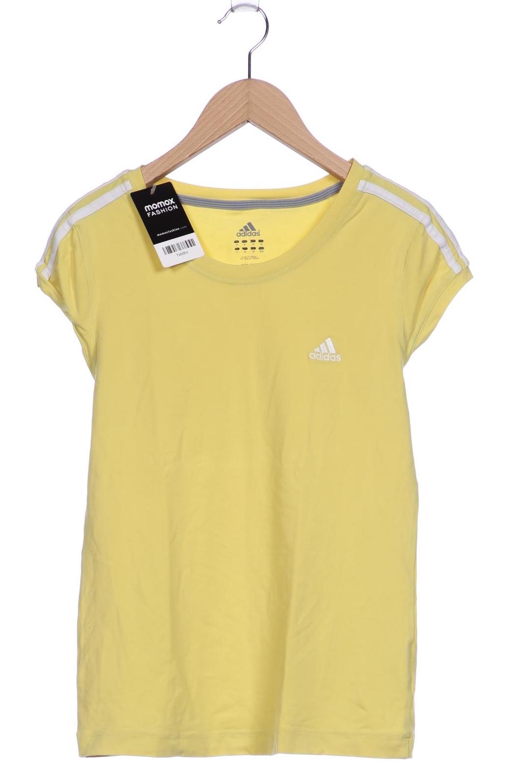 

adidas Damen T-Shirt, gelb, Gr. 40