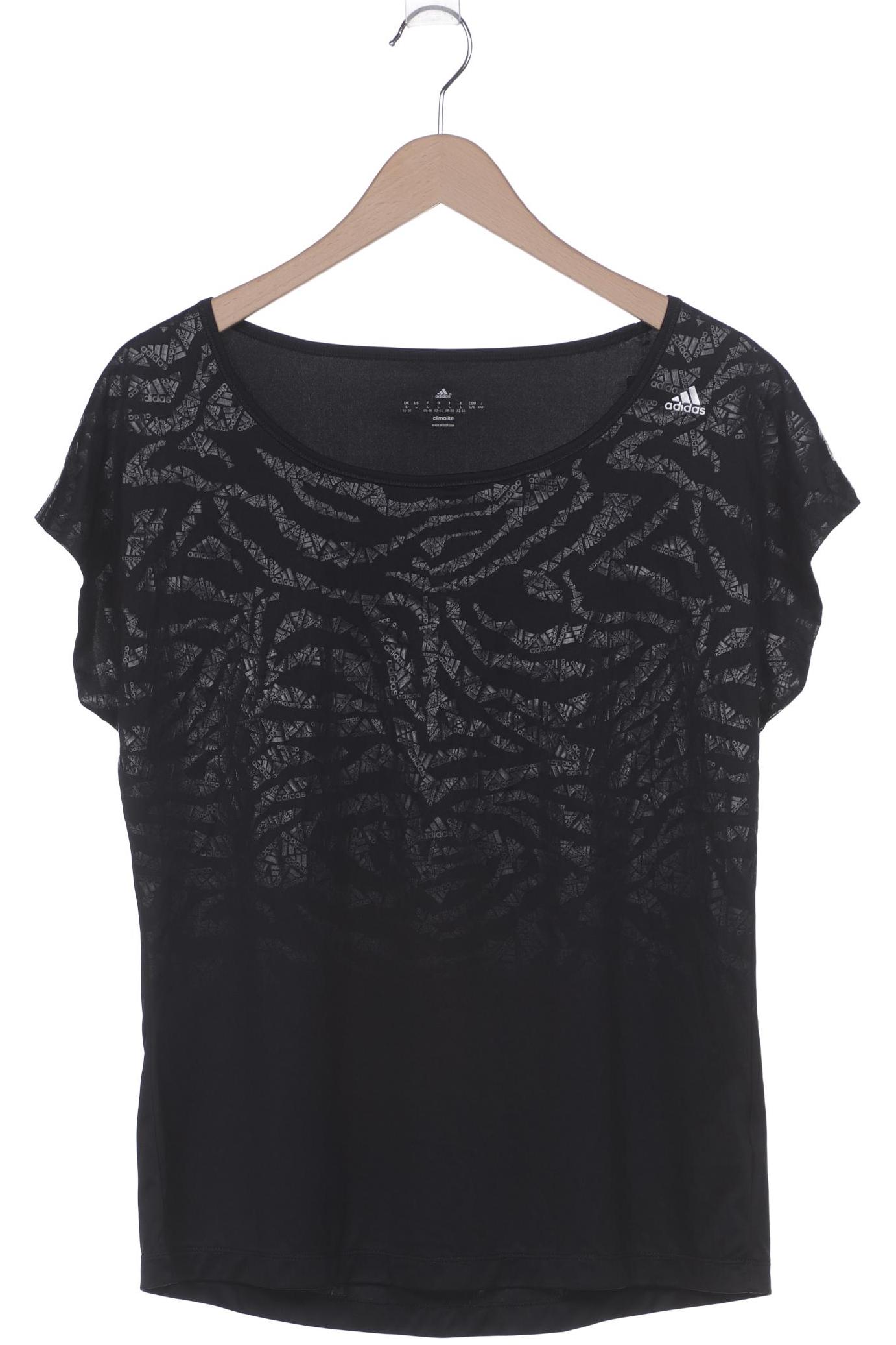

adidas Damen T-Shirt, schwarz, Gr. 42
