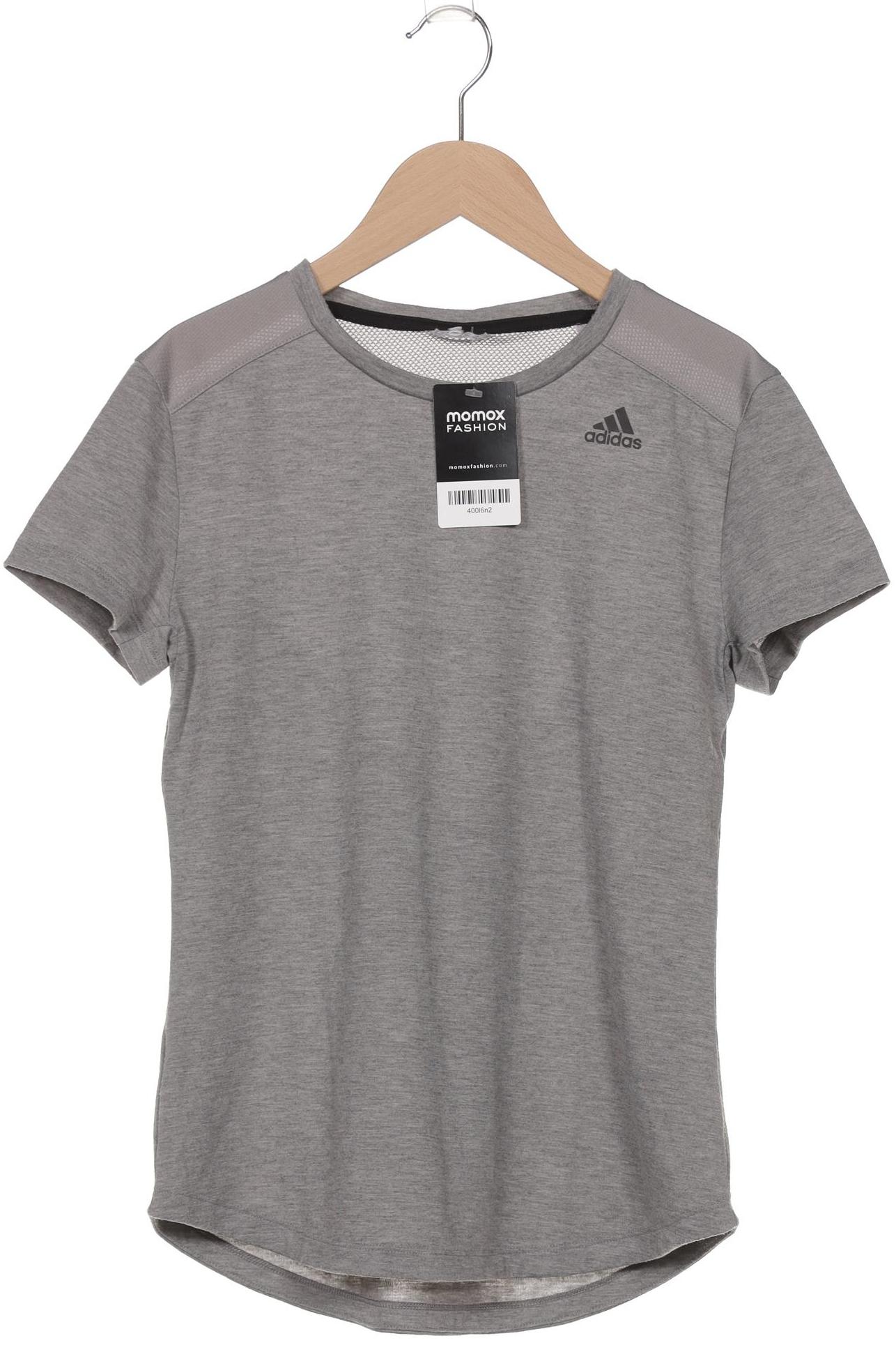 

adidas Damen T-Shirt, grau, Gr. 34