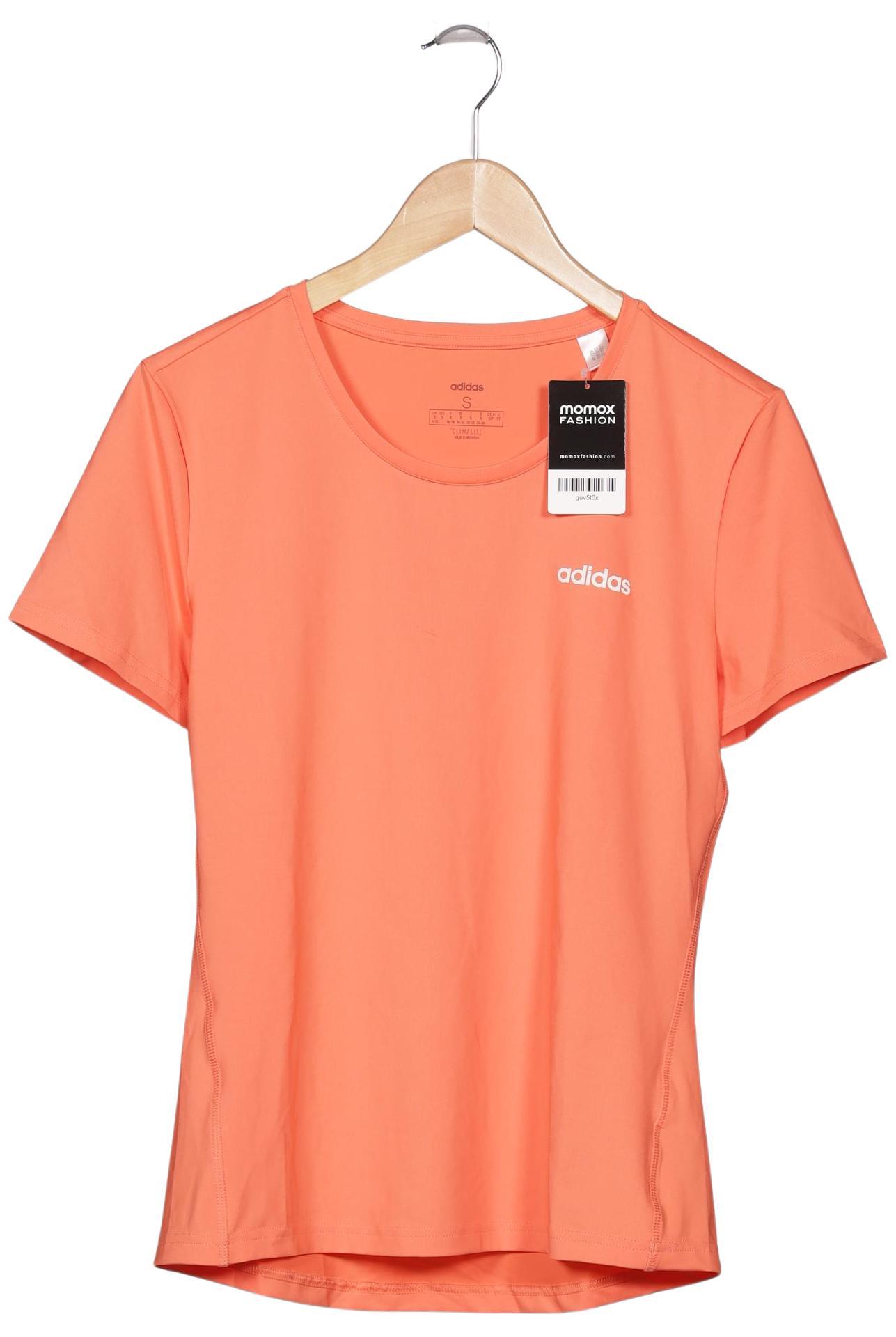 

adidas Damen T-Shirt, orange, Gr. 36