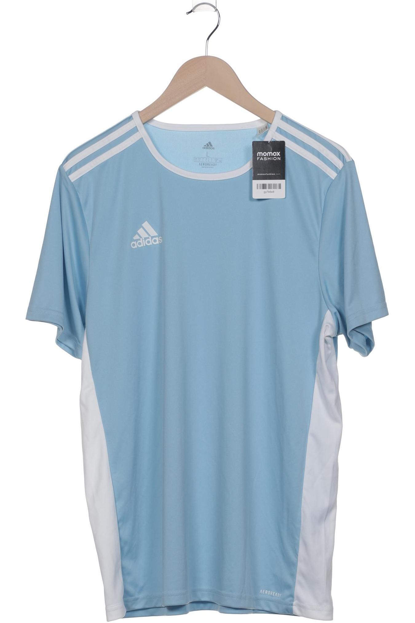 

adidas Damen T-Shirt, hellblau, Gr. 42