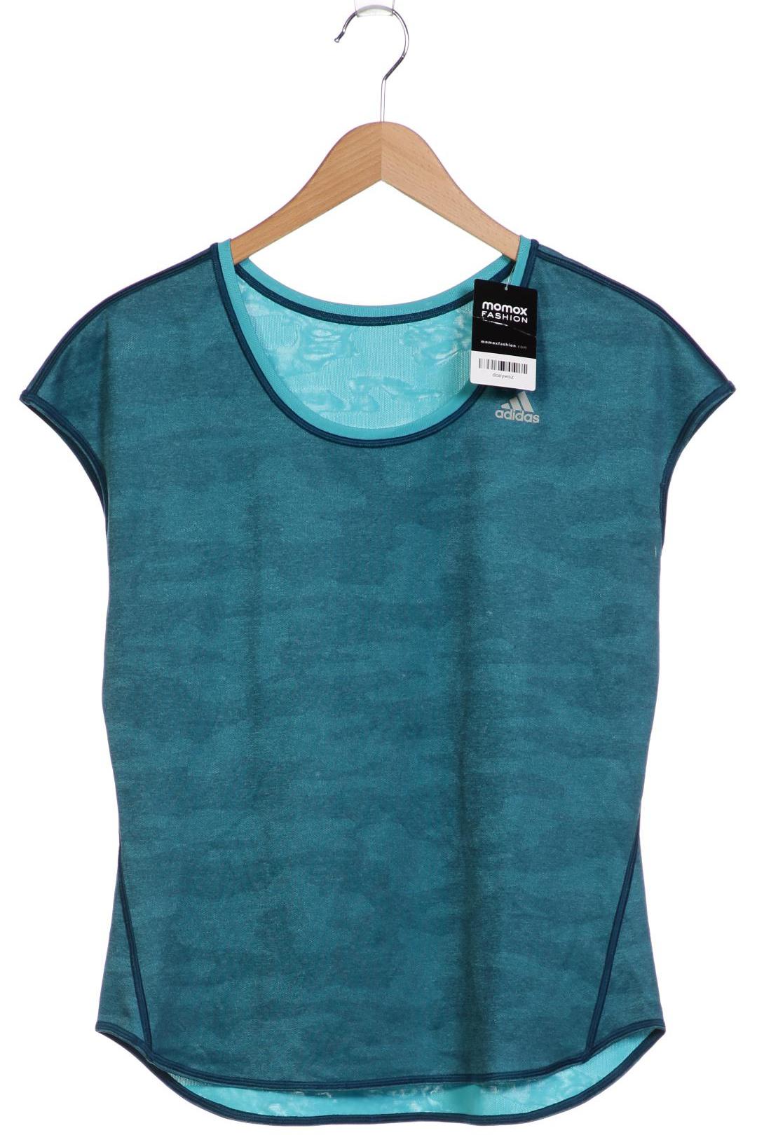 

adidas Damen T-Shirt, türkis, Gr. 44