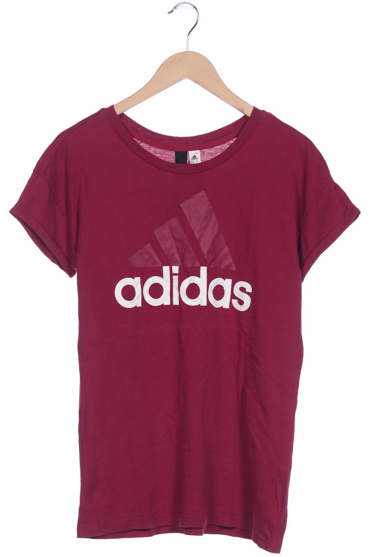 

adidas Damen T-Shirt, bordeaux, Gr. 38