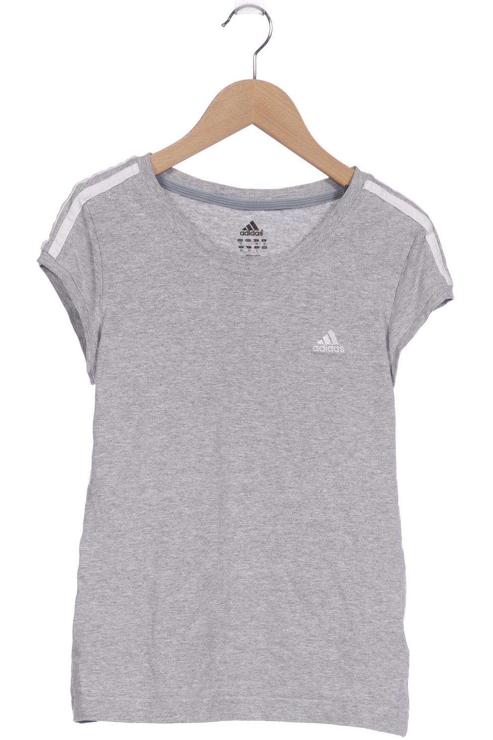 

adidas Damen T-Shirt, grau, Gr. 38
