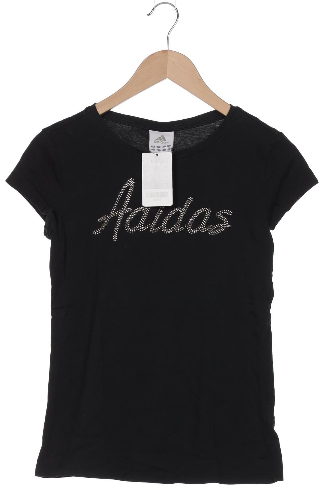 

adidas Damen T-Shirt, schwarz, Gr. 38