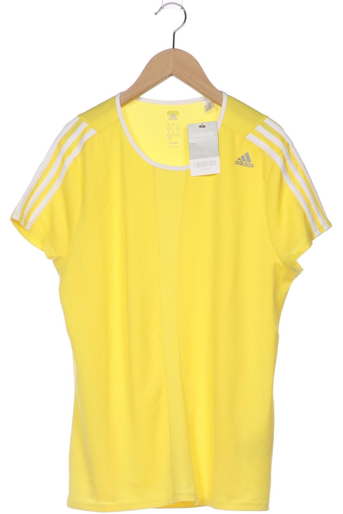 

adidas Damen T-Shirt, gelb, Gr. 44