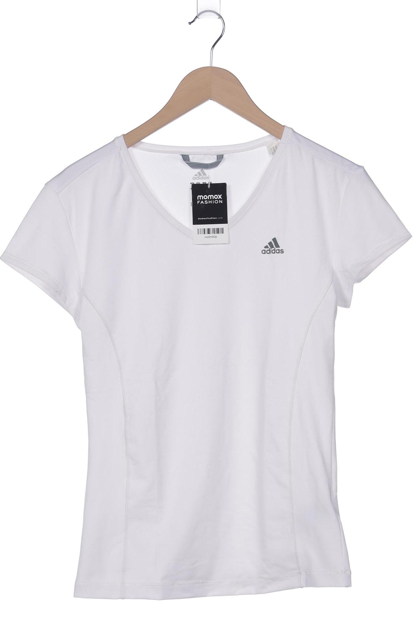 

adidas Damen T-Shirt, weiß, Gr. 42