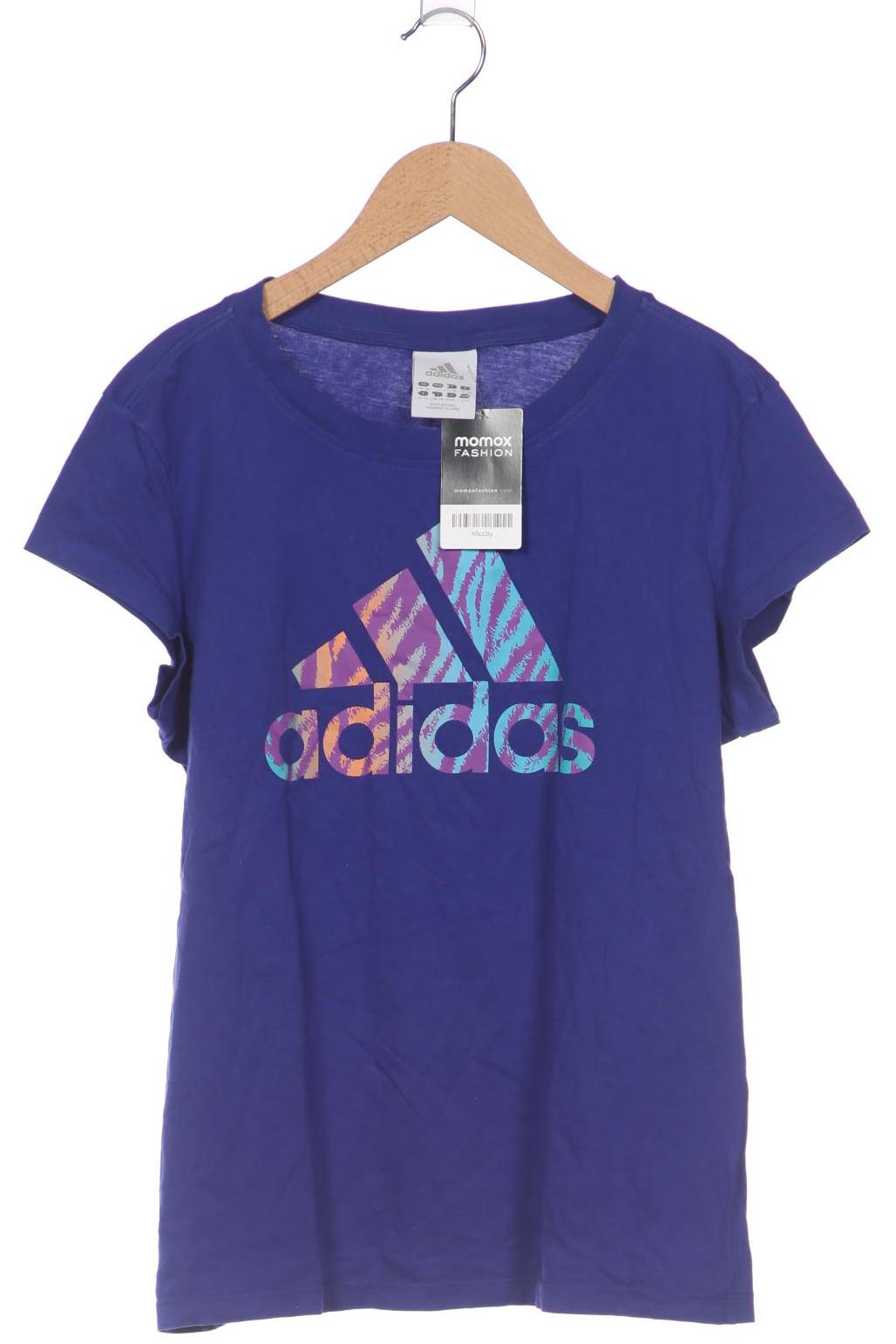

adidas Damen T-Shirt, blau, Gr. 42