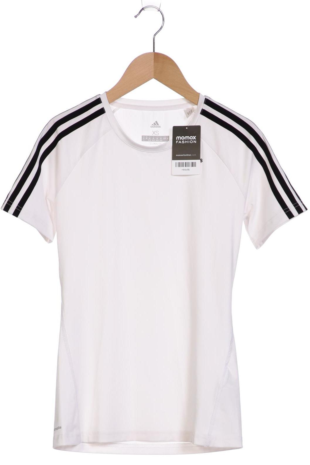 

adidas Damen T-Shirt, weiß