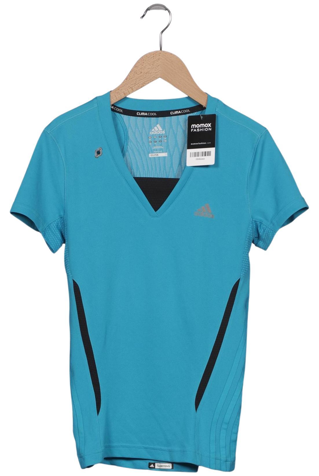 

adidas Damen T-Shirt, blau, Gr. 38