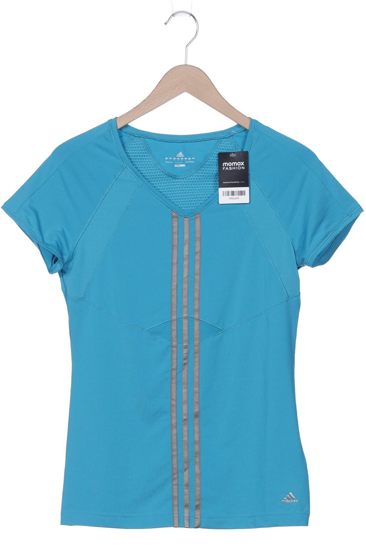 

adidas Damen T-Shirt, blau, Gr. 42