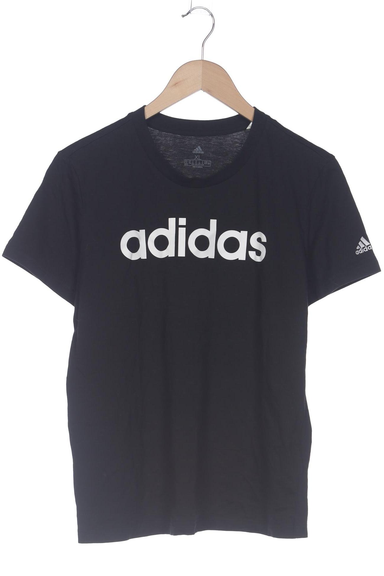 

adidas Damen T-Shirt, schwarz, Gr. 44