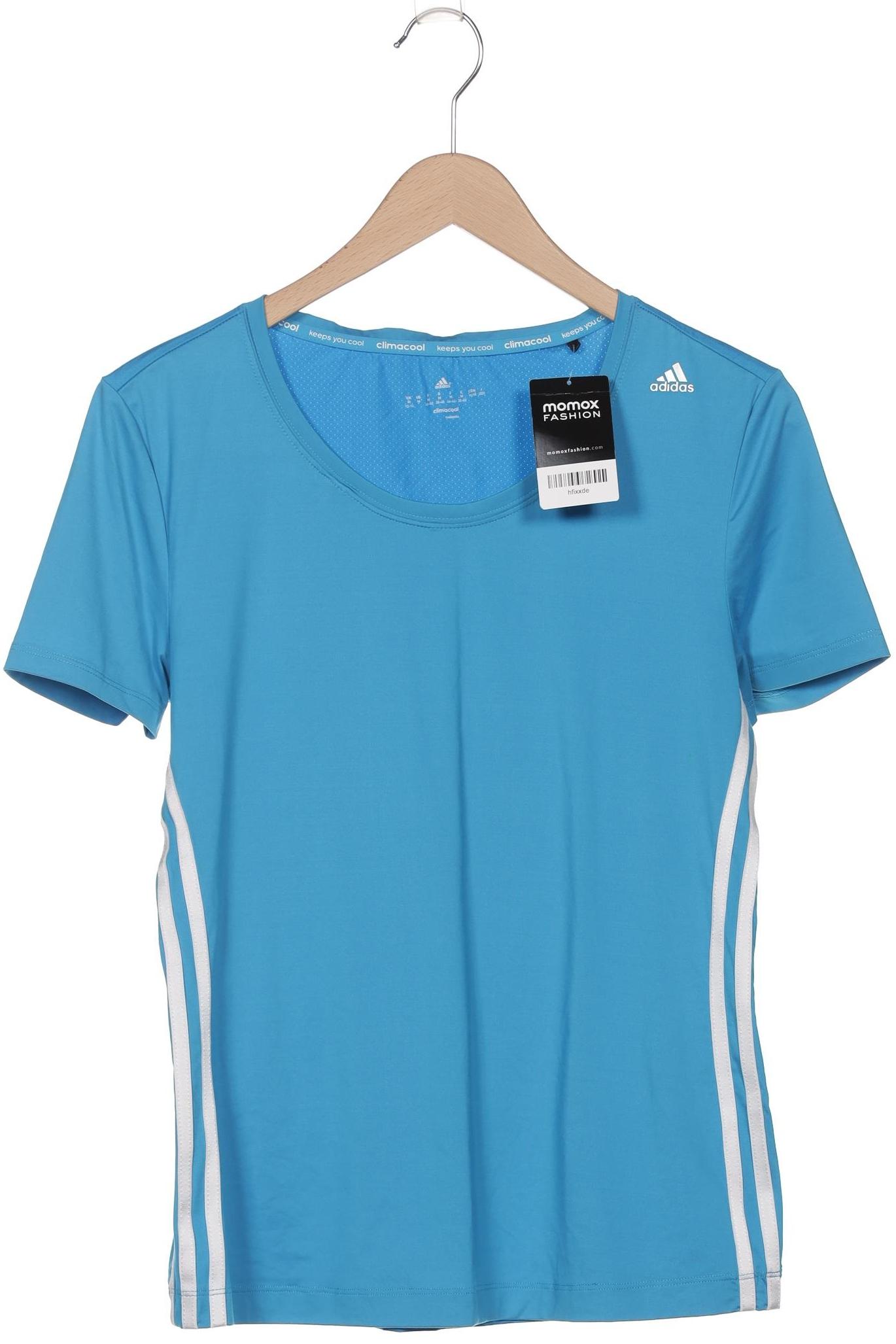 

adidas Damen T-Shirt, blau, Gr. 38