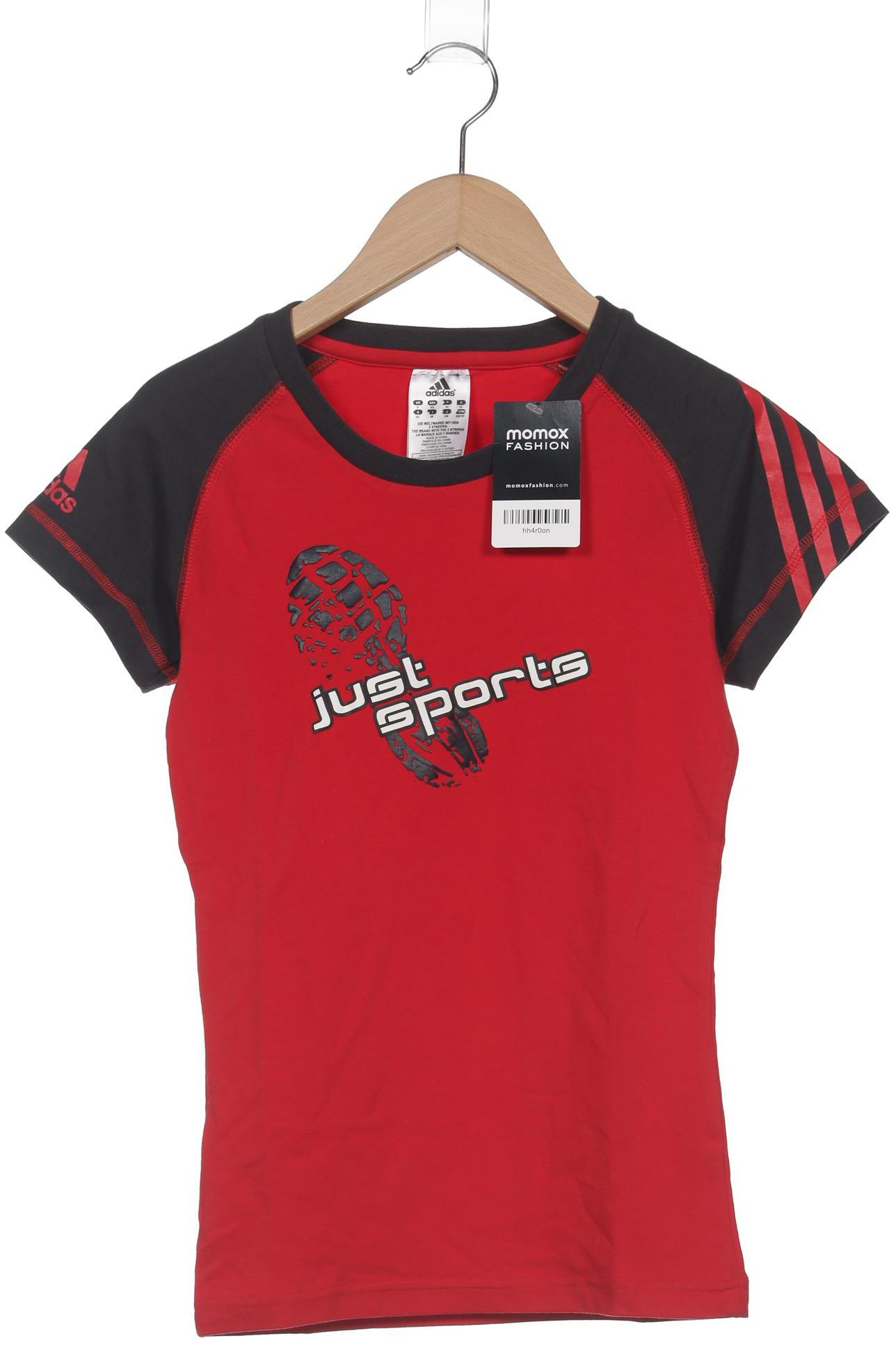 

adidas Damen T-Shirt, rot, Gr. 32