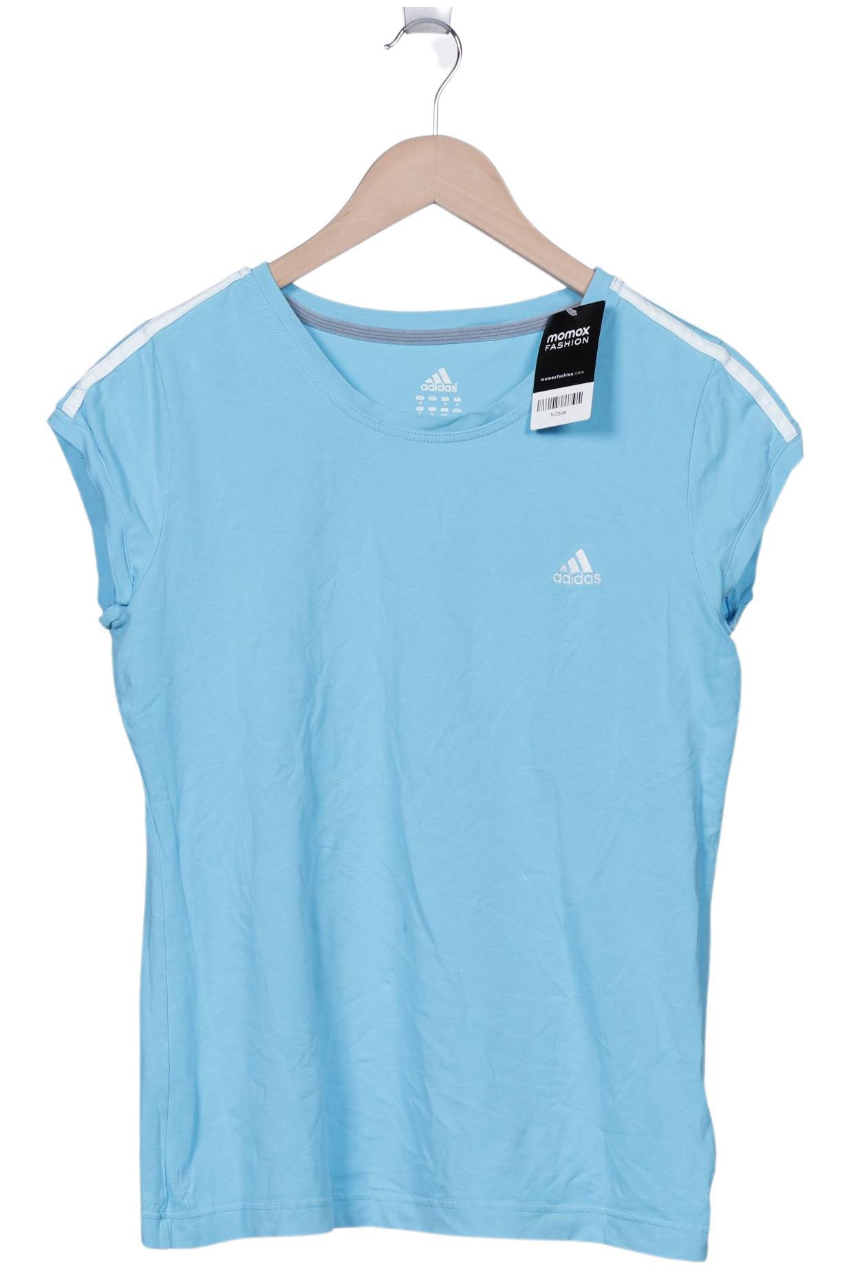 

adidas Damen T-Shirt, hellblau, Gr. 46