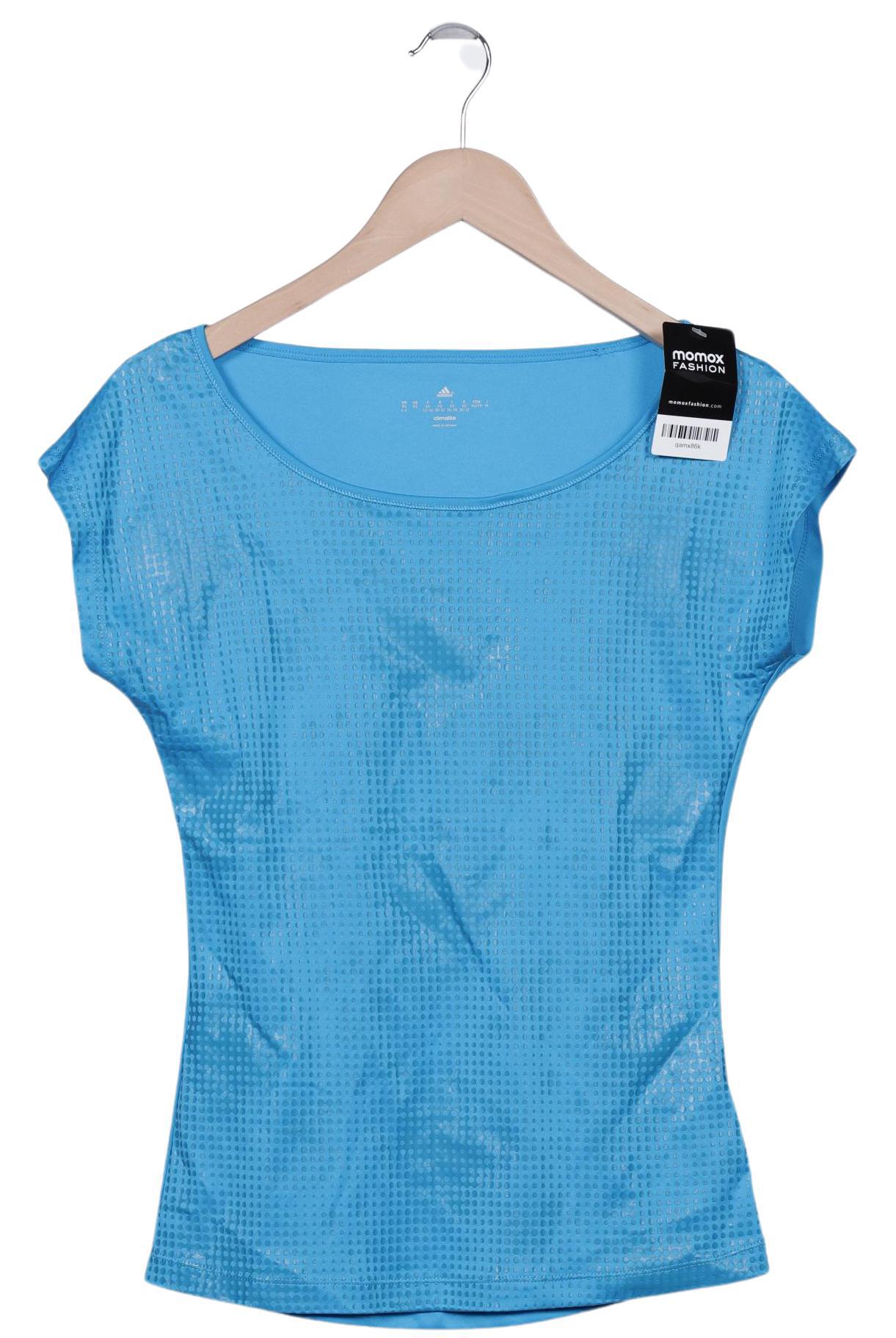 

adidas Damen T-Shirt, blau, Gr. 34