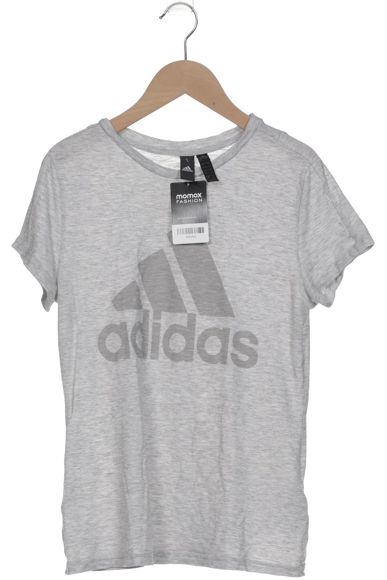 

adidas Damen T-Shirt, grau, Gr. 36