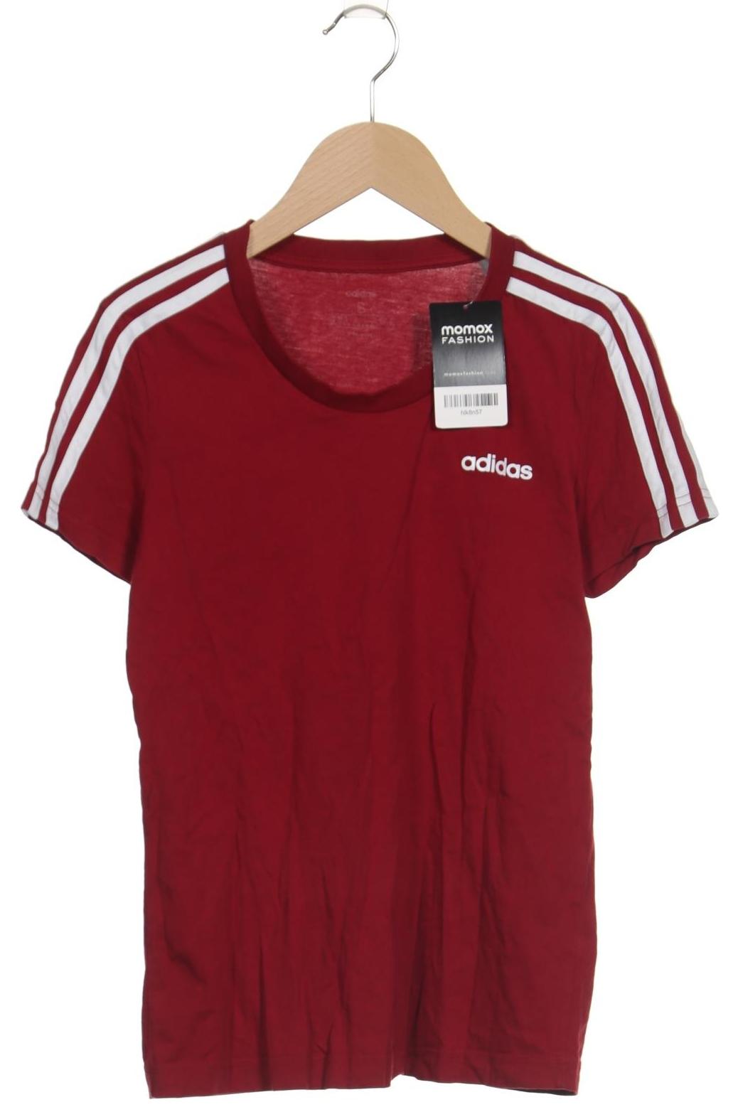 

adidas Damen T-Shirt, bordeaux, Gr. 36