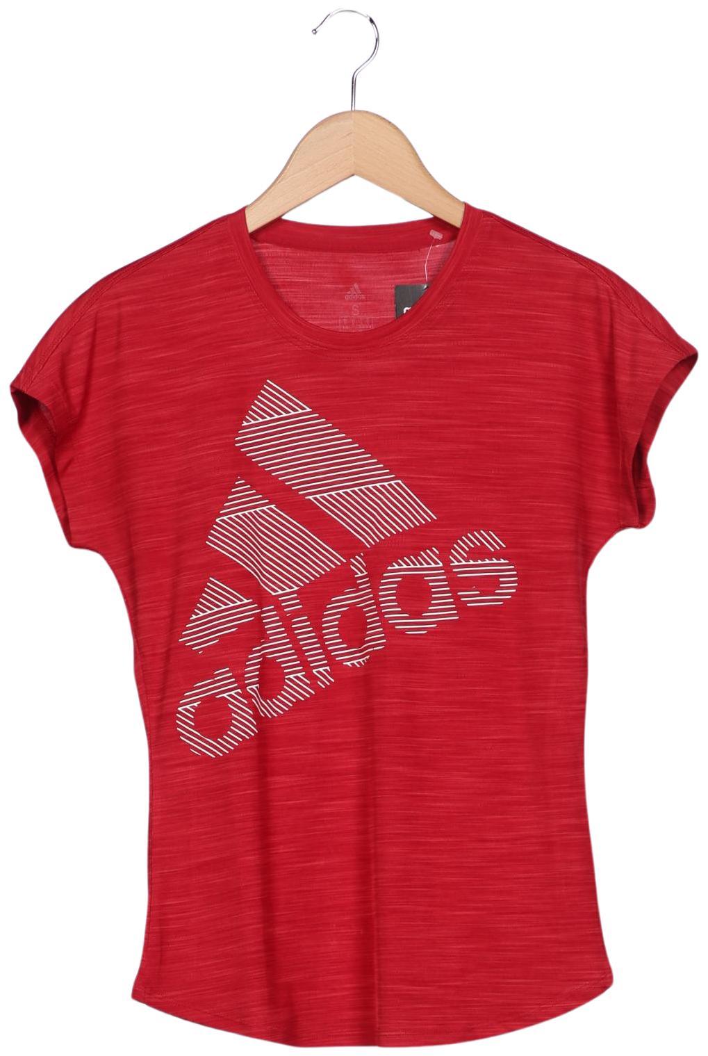 

adidas Damen T-Shirt, rot, Gr. 36