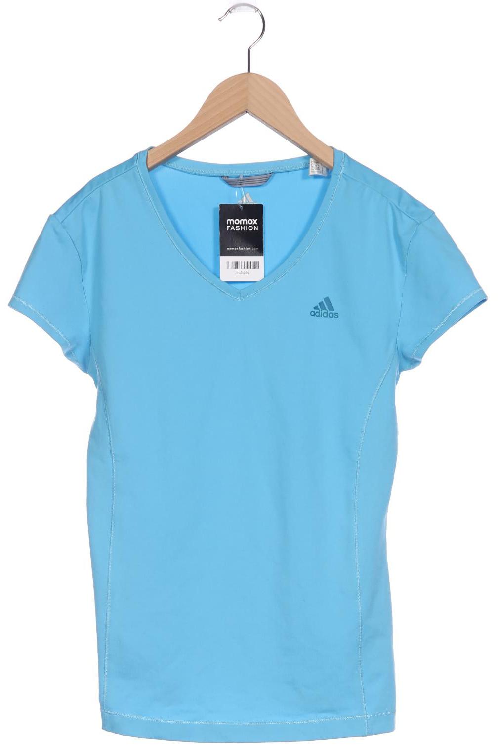 

adidas Damen T-Shirt, blau, Gr. 42