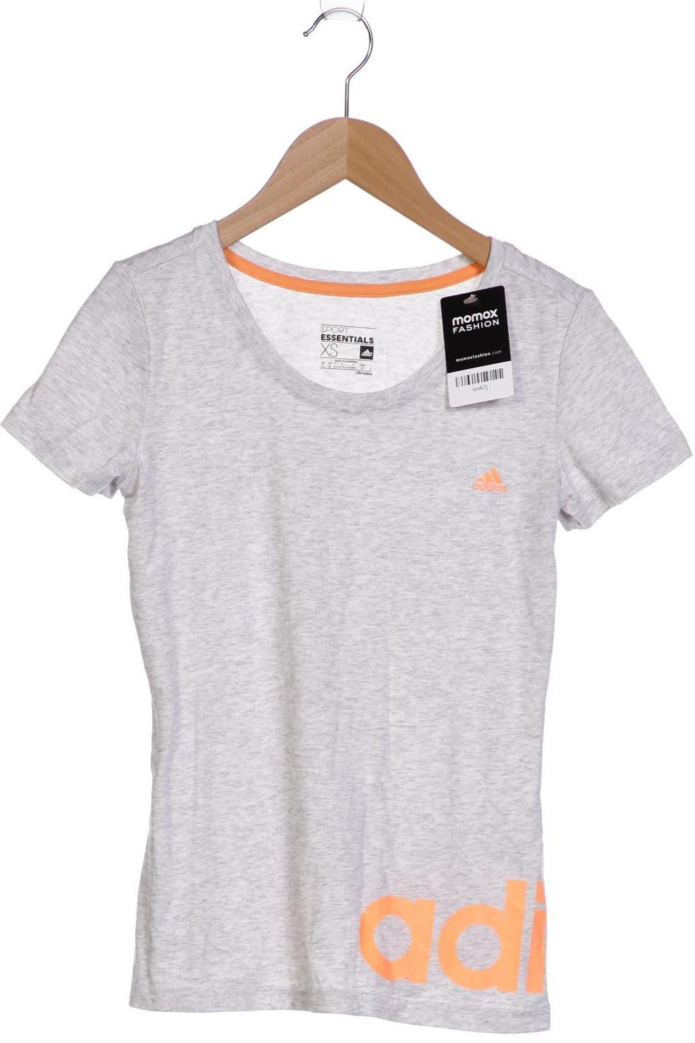 

adidas Damen T-Shirt, grau, Gr. 34