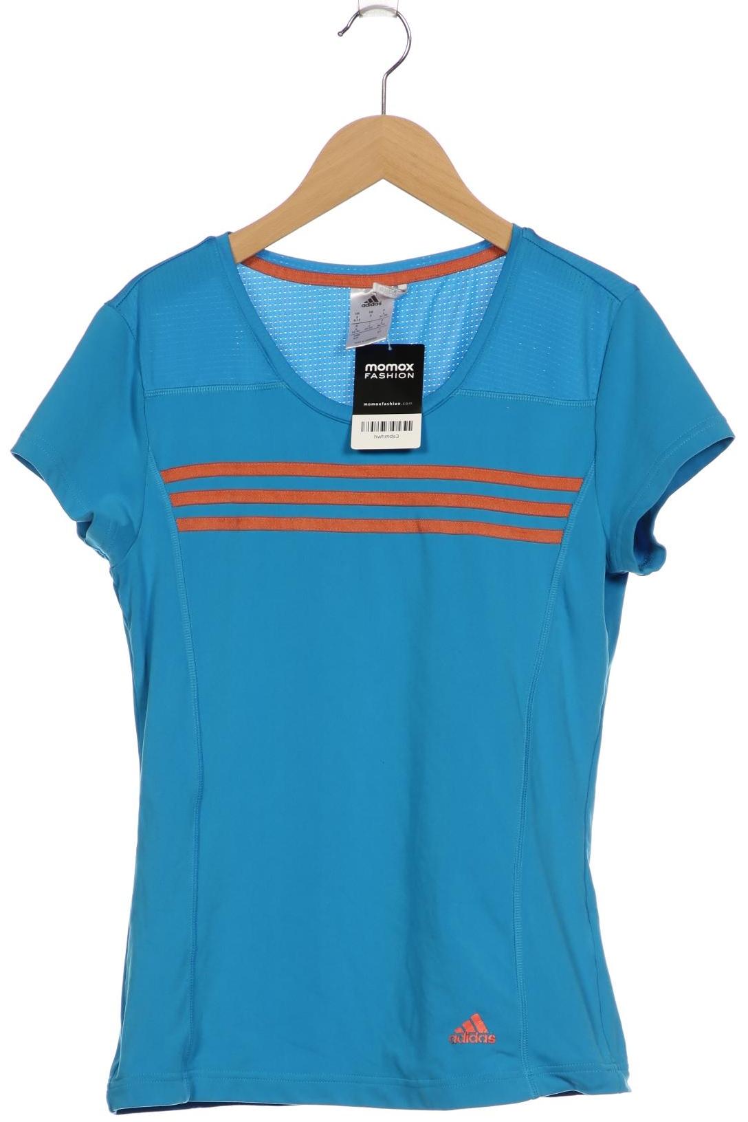 

adidas Damen T-Shirt, blau, Gr. 36