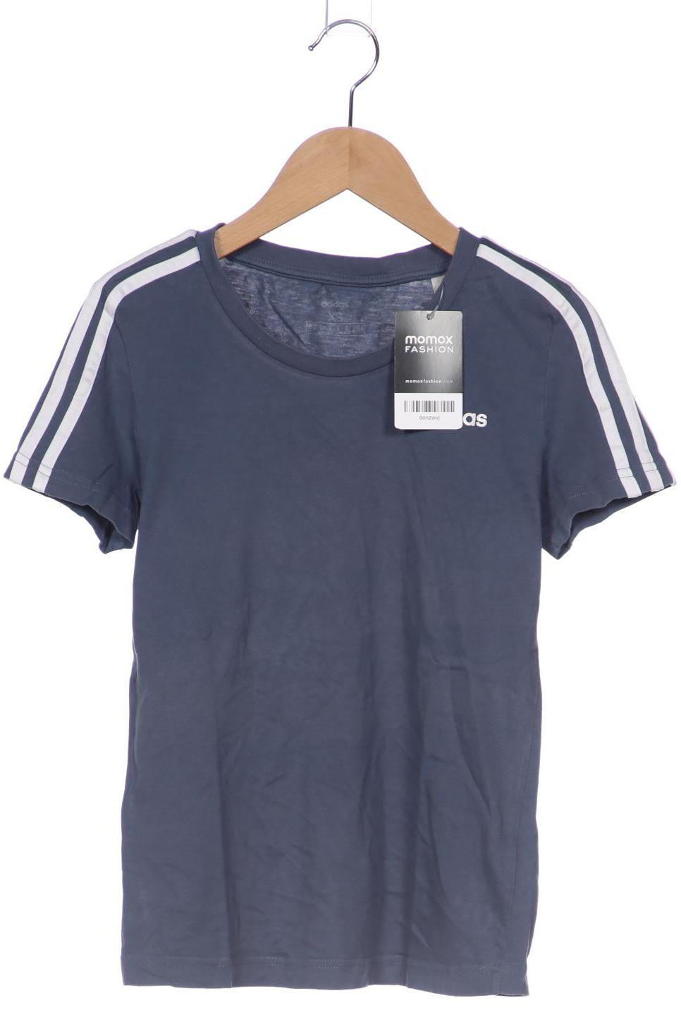 

adidas Damen T-Shirt, blau, Gr. 34