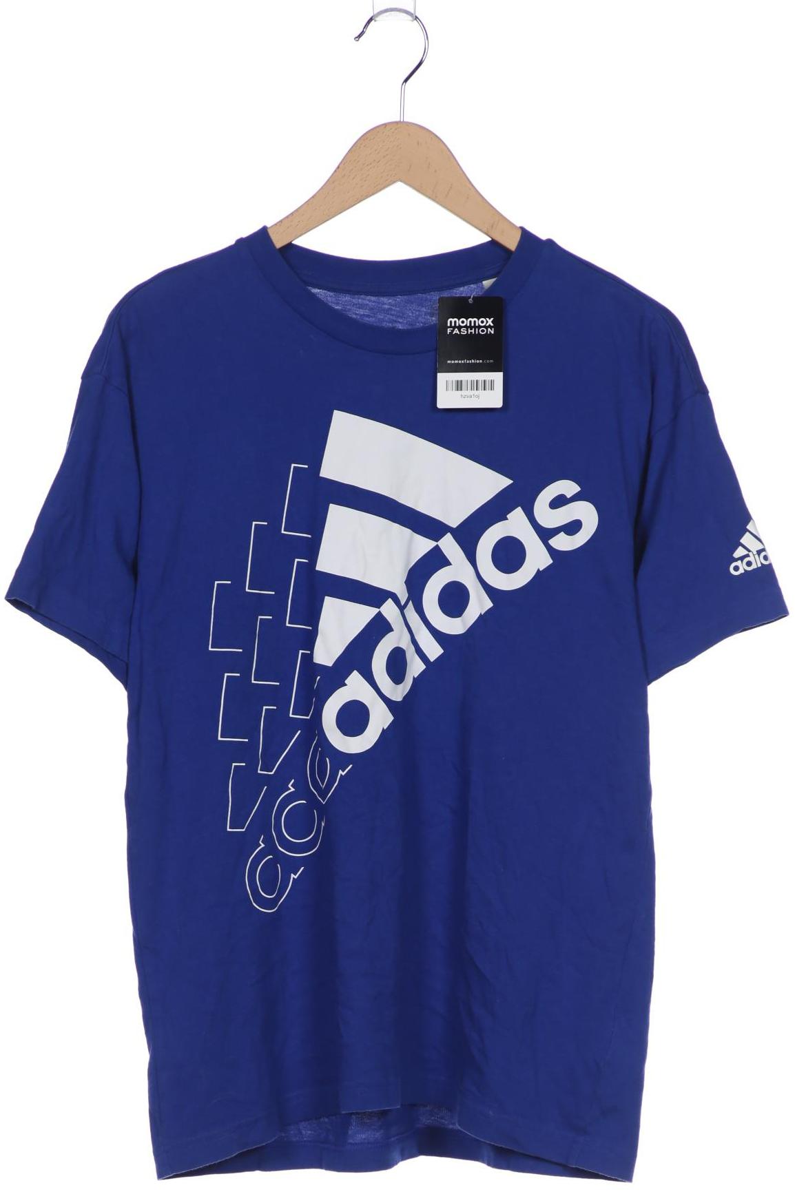 

adidas Damen T-Shirt, blau, Gr. 36