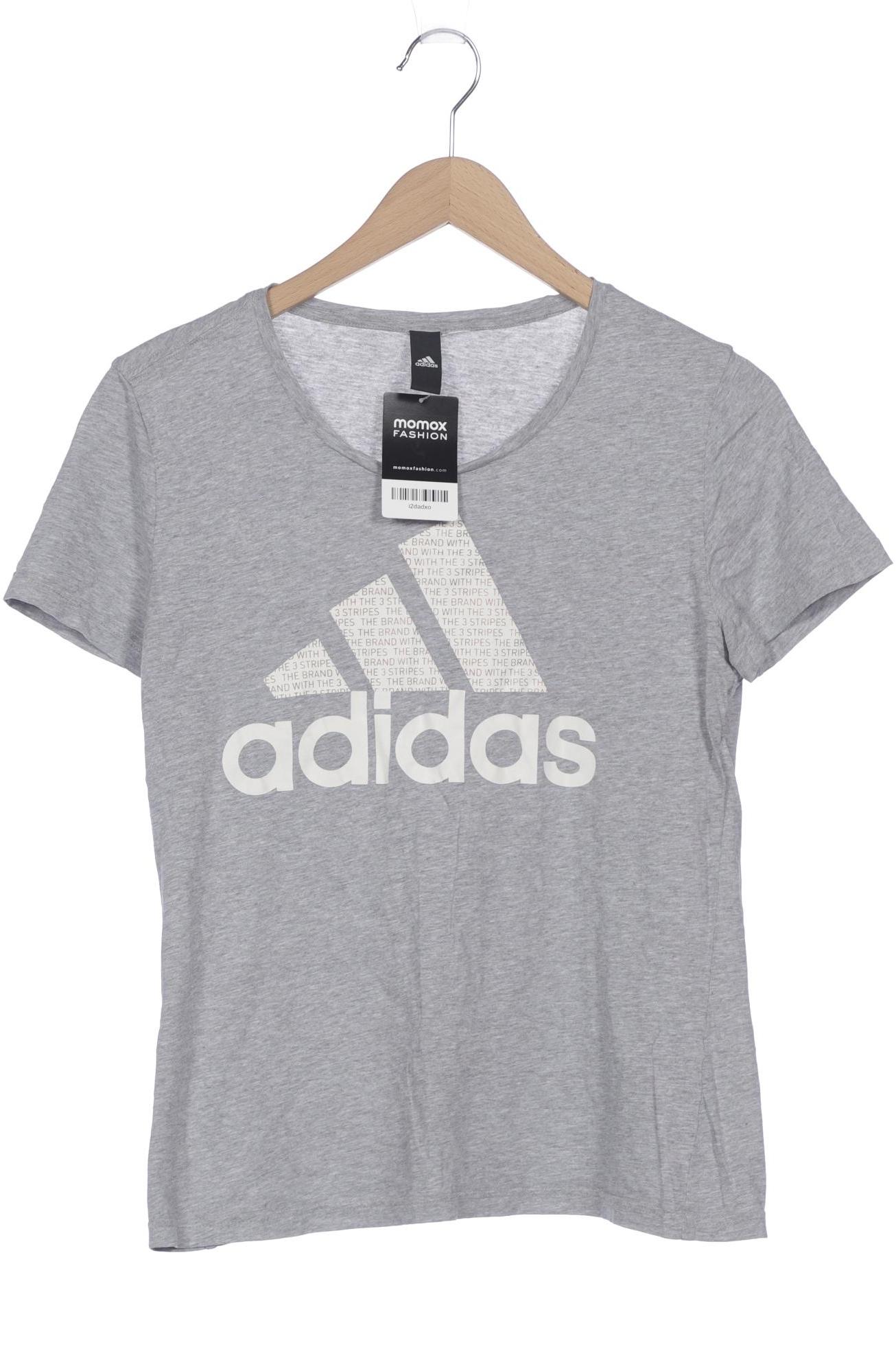 

adidas Damen T-Shirt, grau, Gr. 38