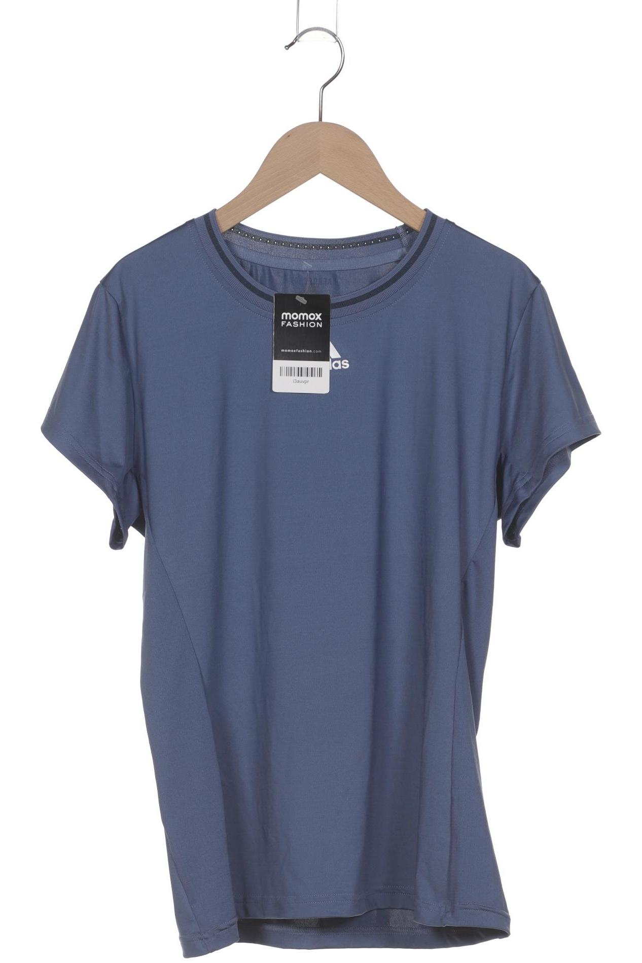 

adidas Damen T-Shirt, blau, Gr. 42