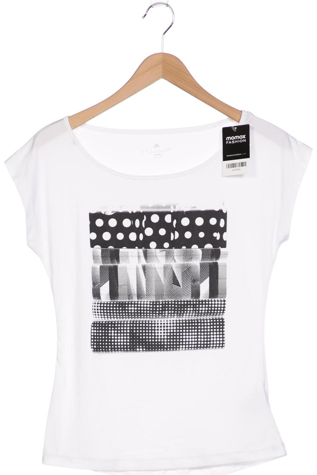 

adidas Damen T-Shirt, weiß, Gr. 34