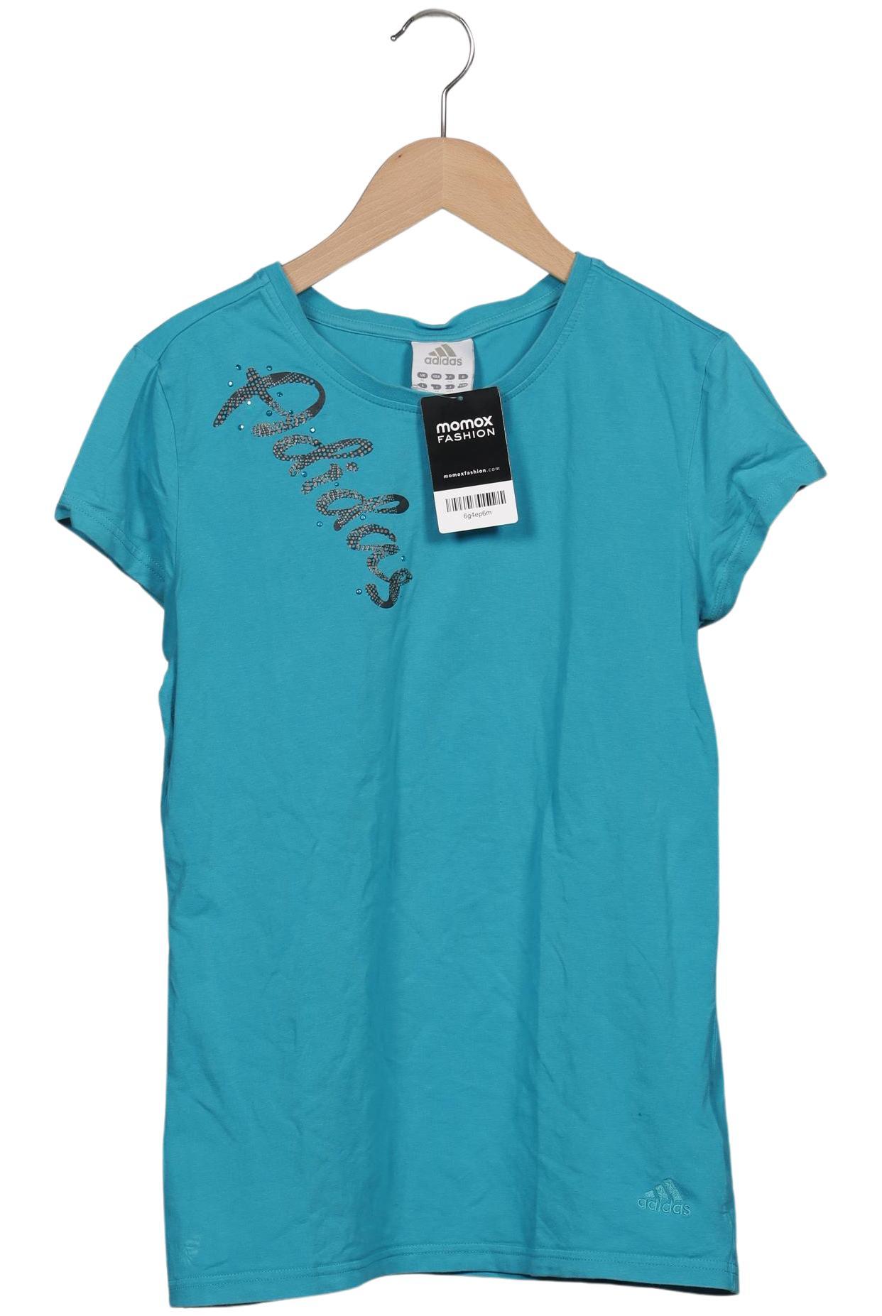 

adidas Damen T-Shirt, blau, Gr. 42