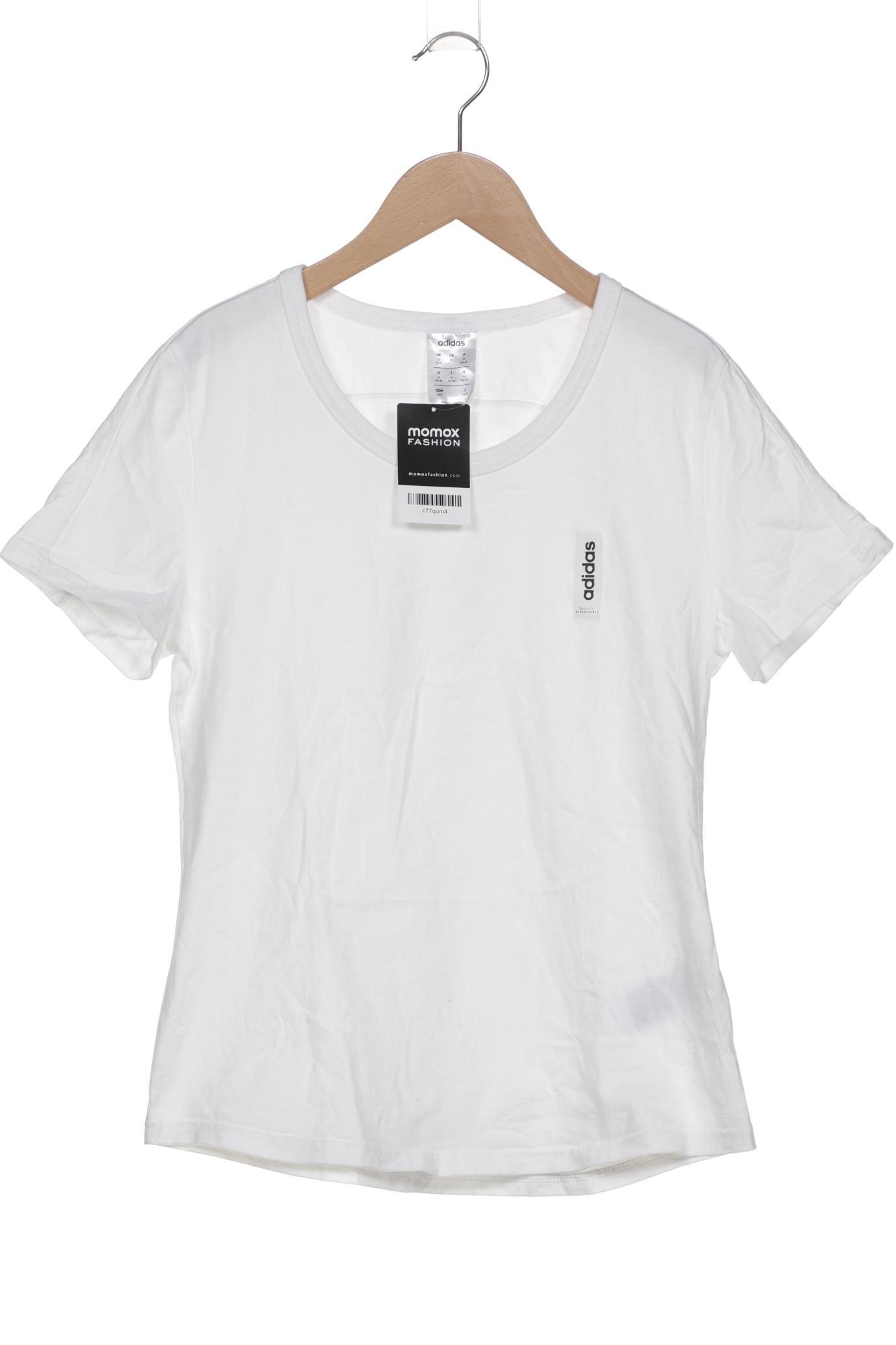 

adidas Damen T-Shirt, weiß, Gr. 38