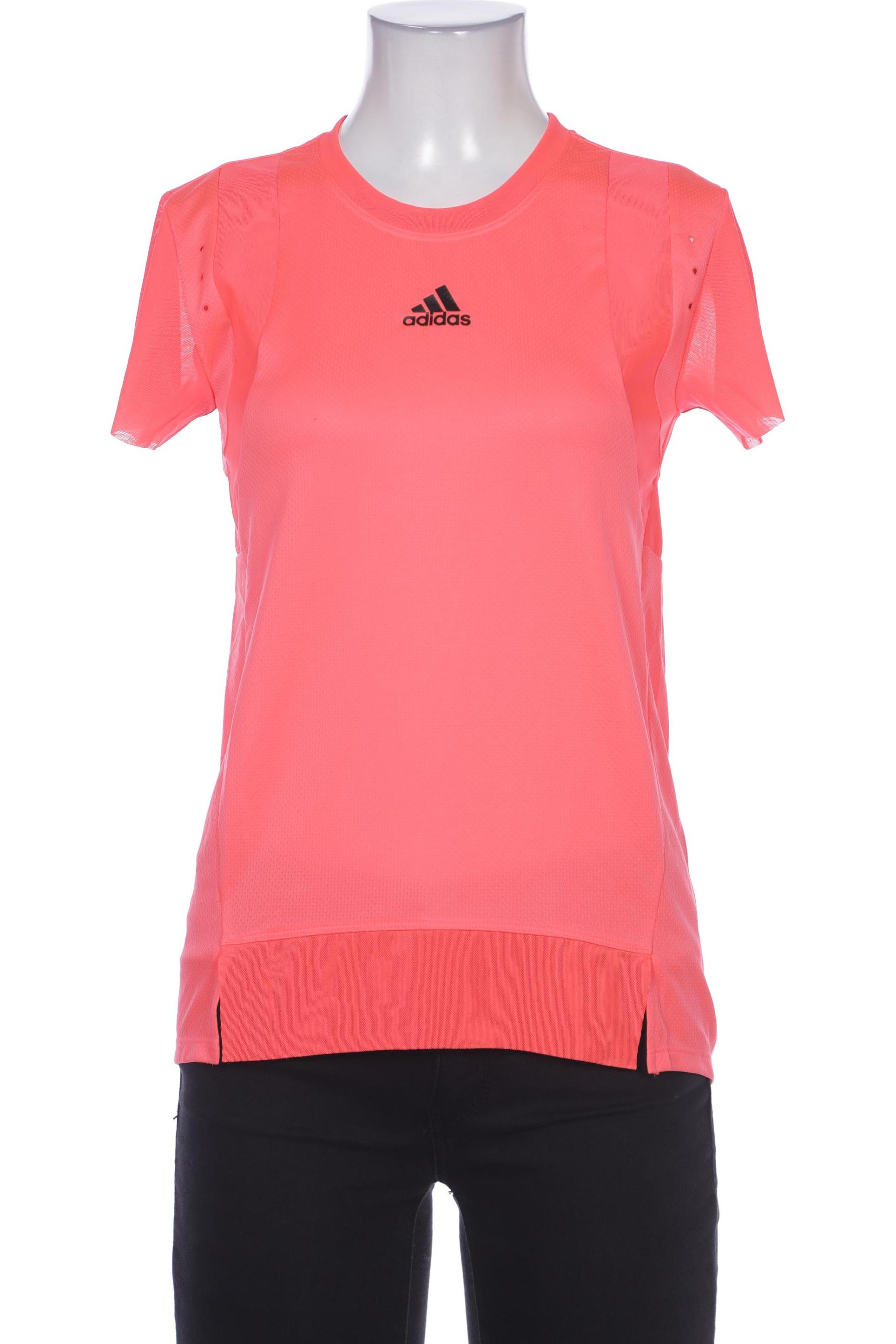 

adidas Damen T-Shirt, orange, Gr. 34