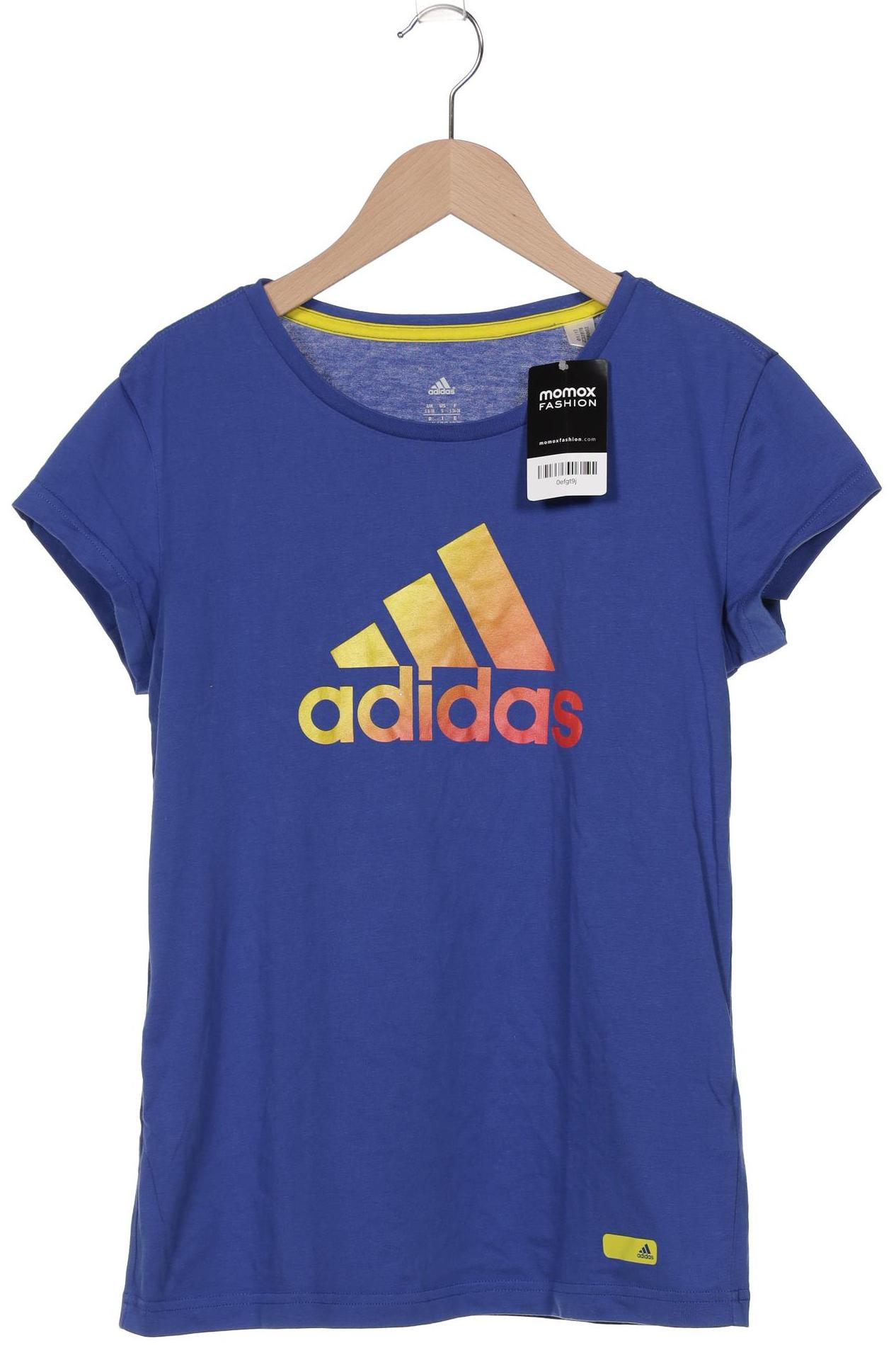 

adidas Damen T-Shirt, blau, Gr. 36