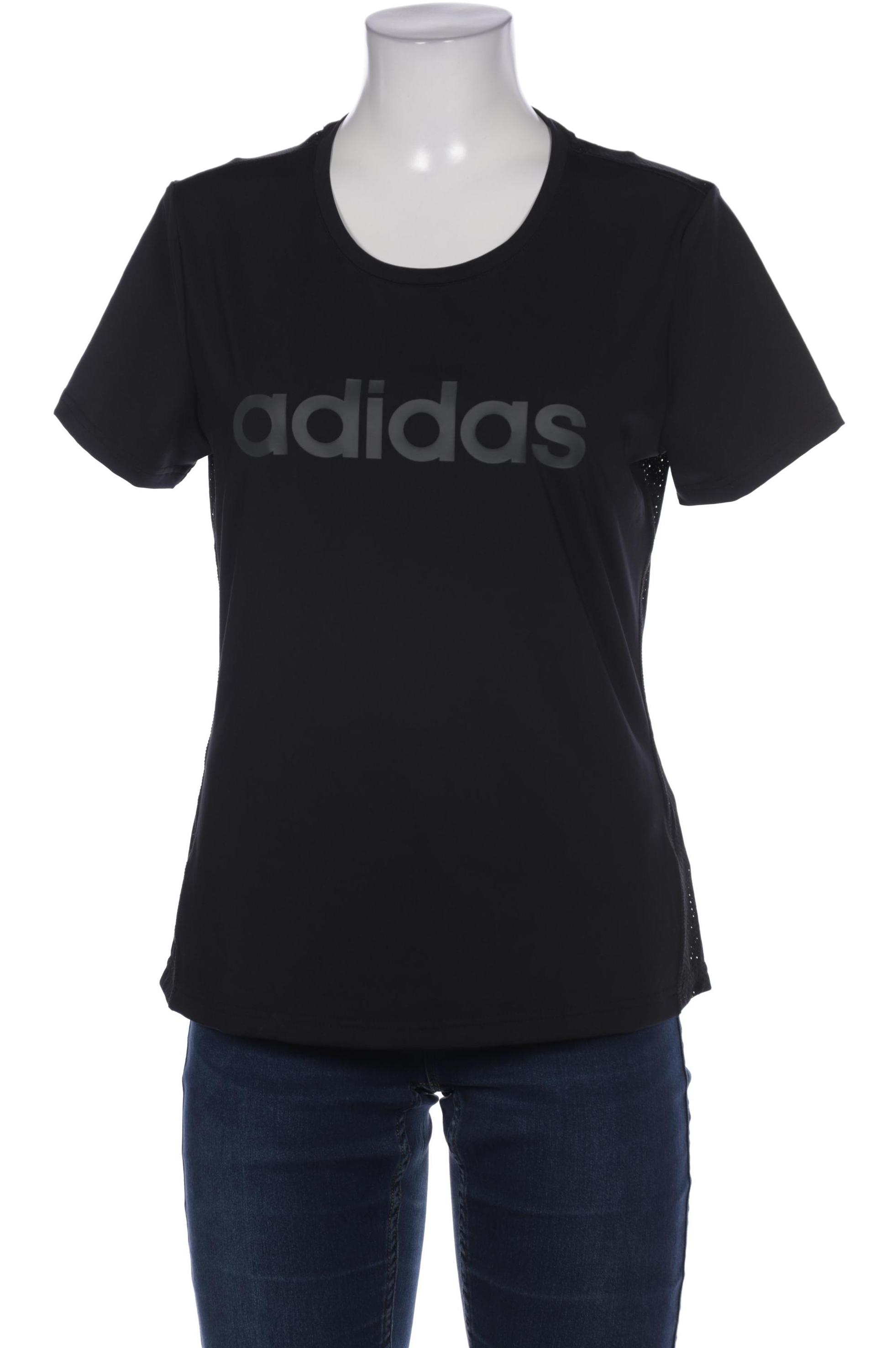 

adidas Damen T-Shirt, schwarz, Gr. 38