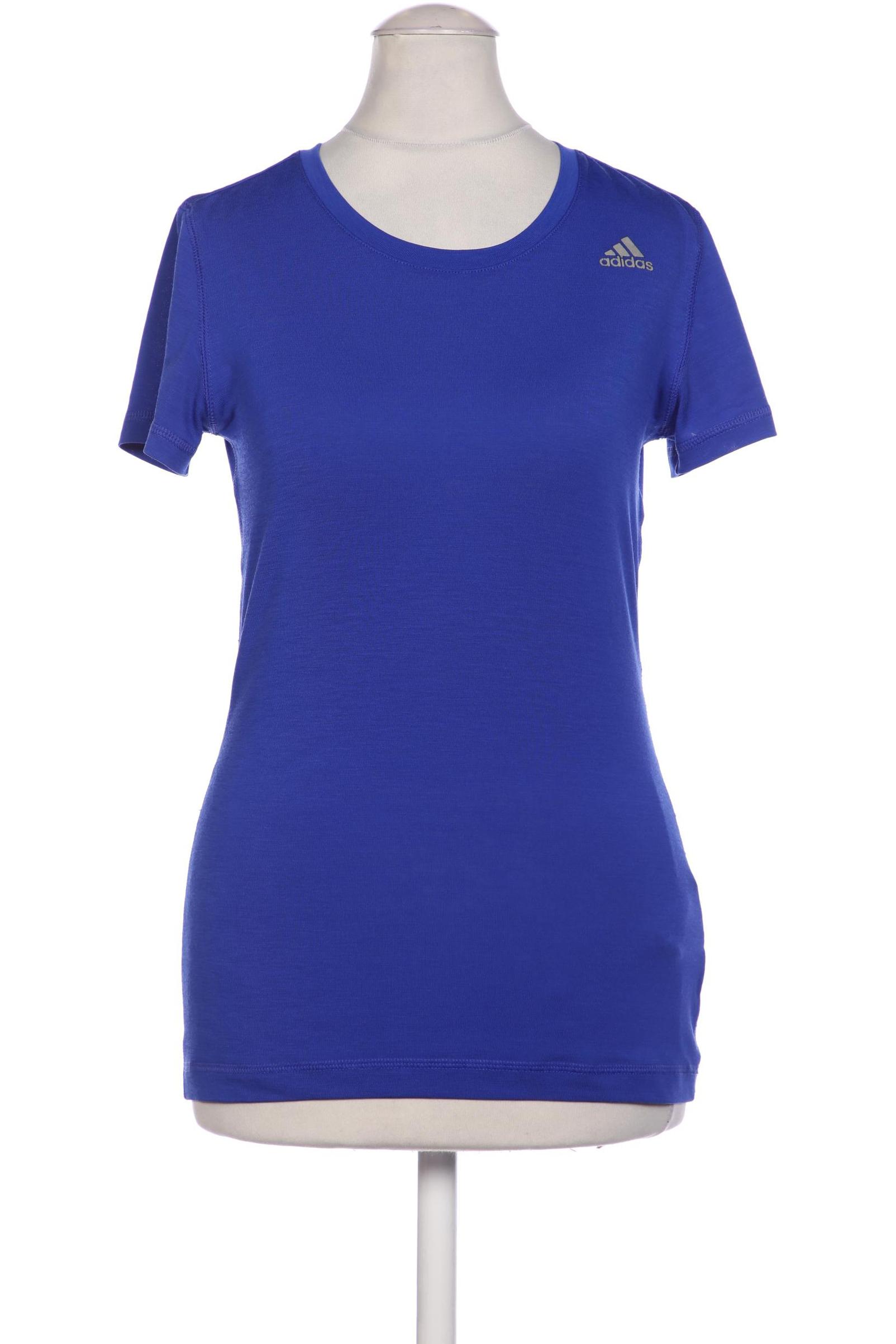 

adidas Damen T-Shirt, blau, Gr. 34
