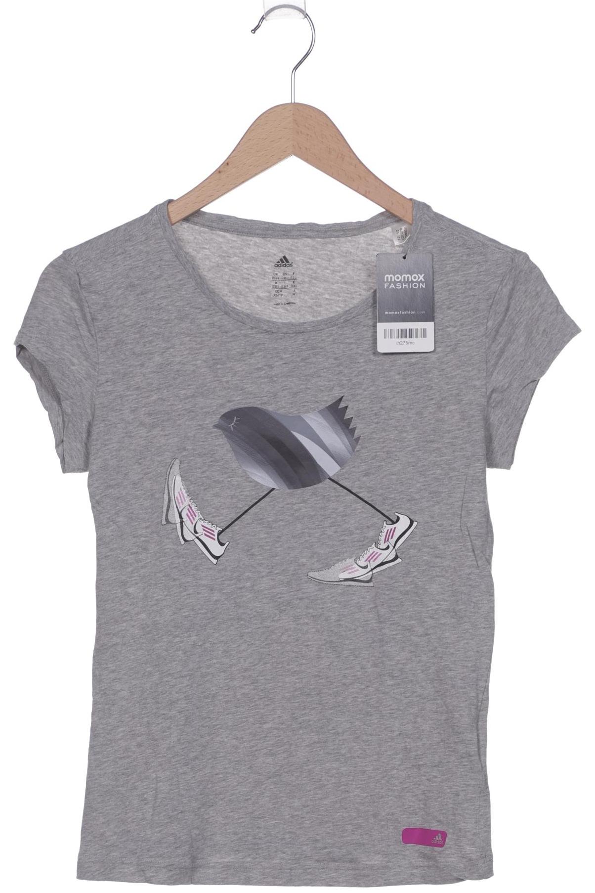 

adidas Damen T-Shirt, grau, Gr. 34