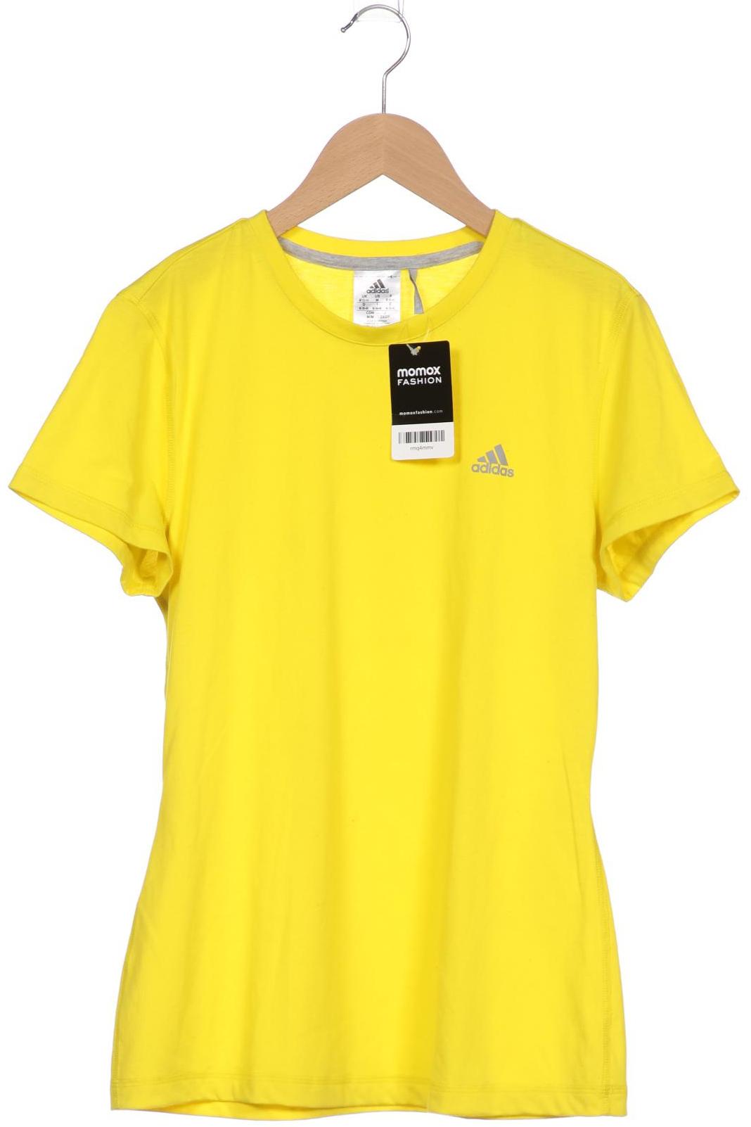 

adidas Damen T-Shirt, gelb, Gr. 38