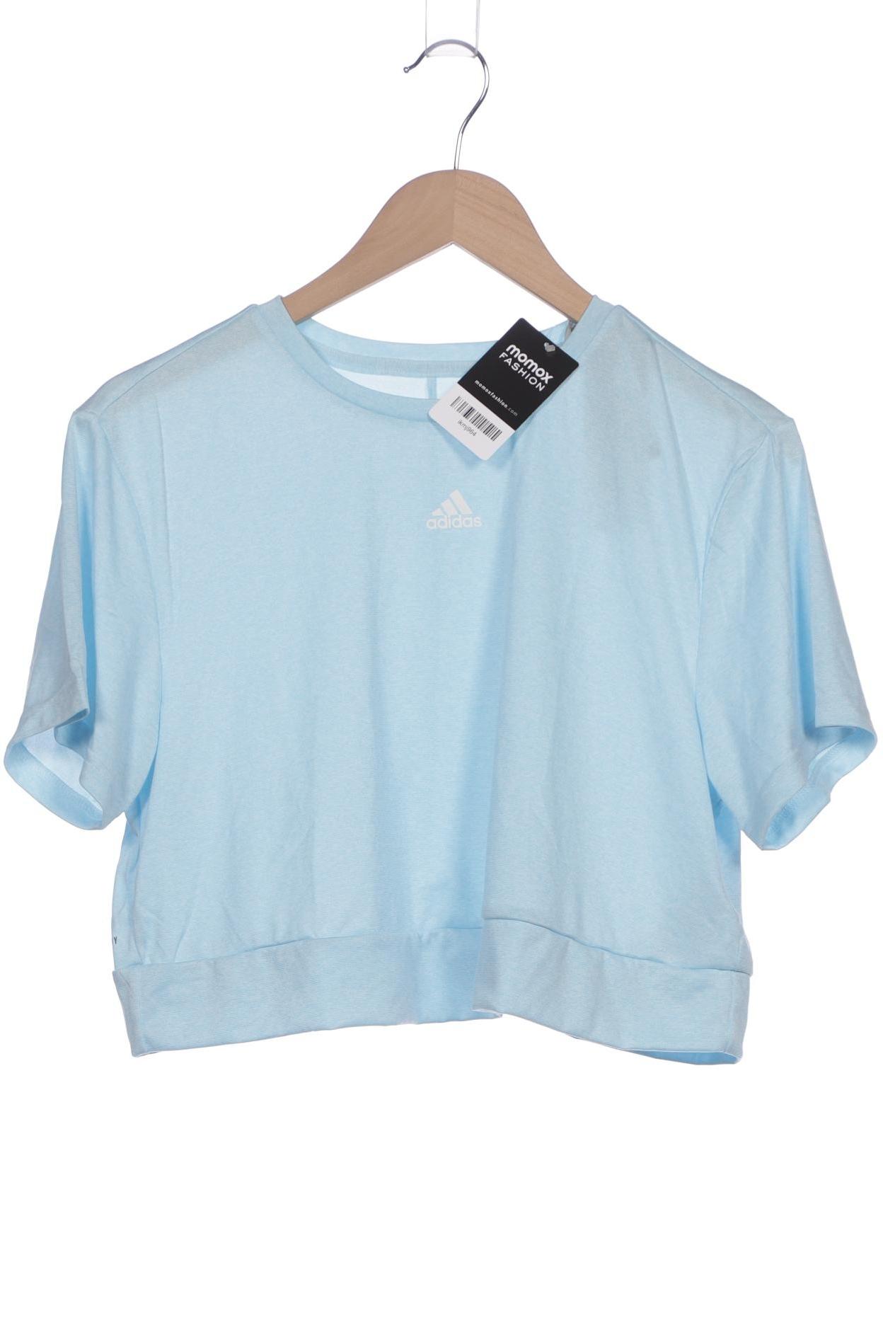 

adidas Damen T-Shirt, hellblau, Gr. 36