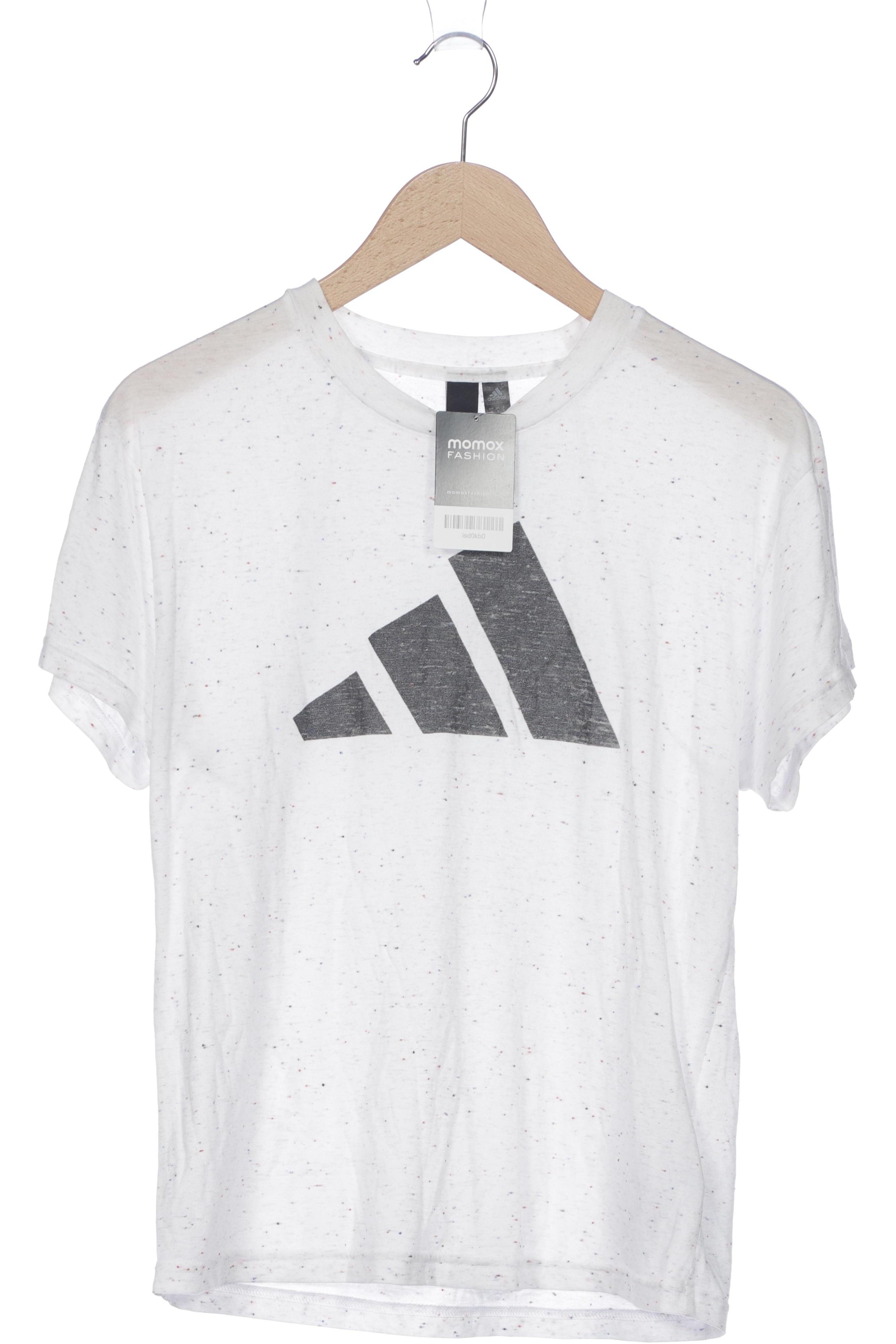 

adidas Damen T-Shirt, weiß, Gr. 38