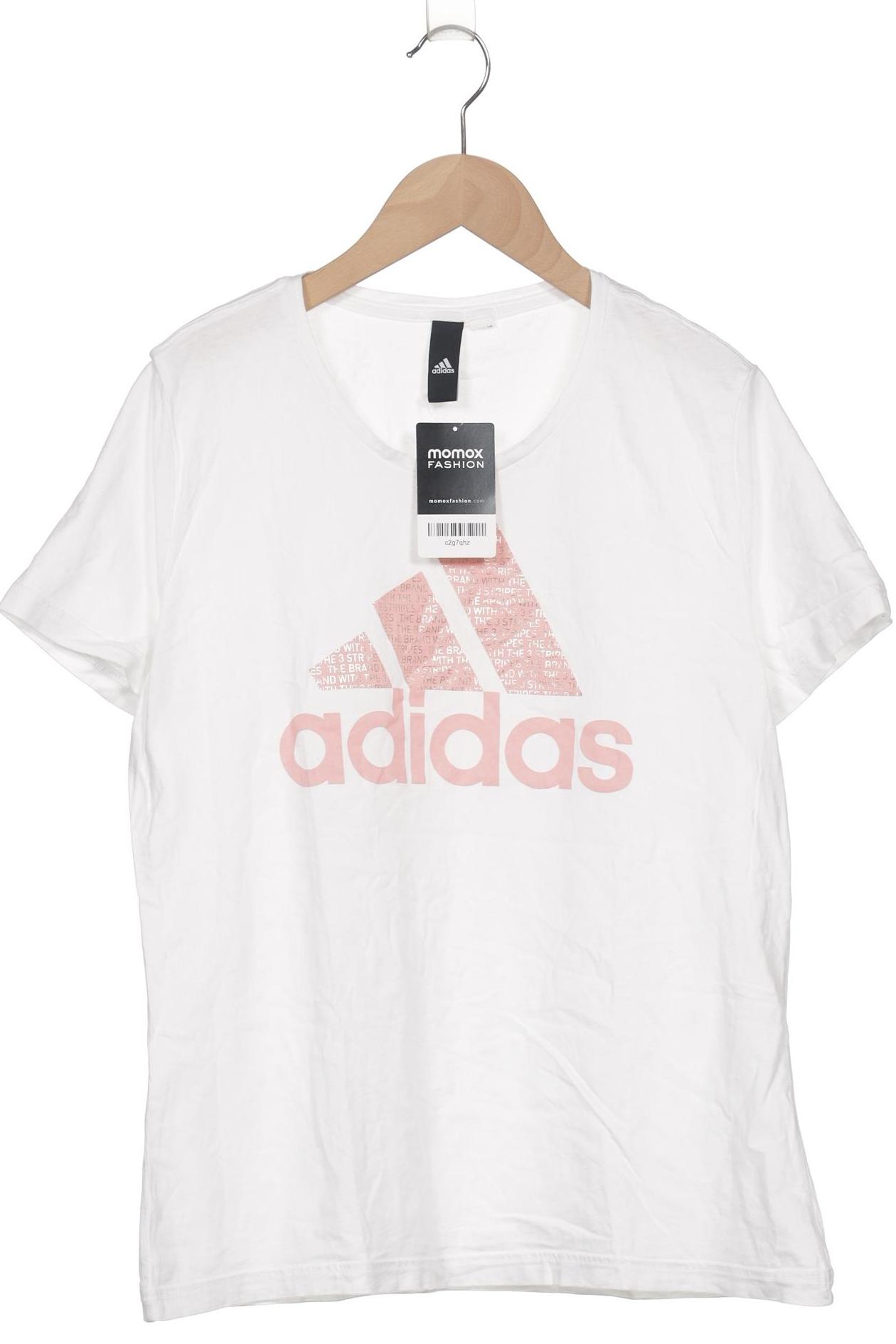 

adidas Damen T-Shirt, weiß, Gr. 44