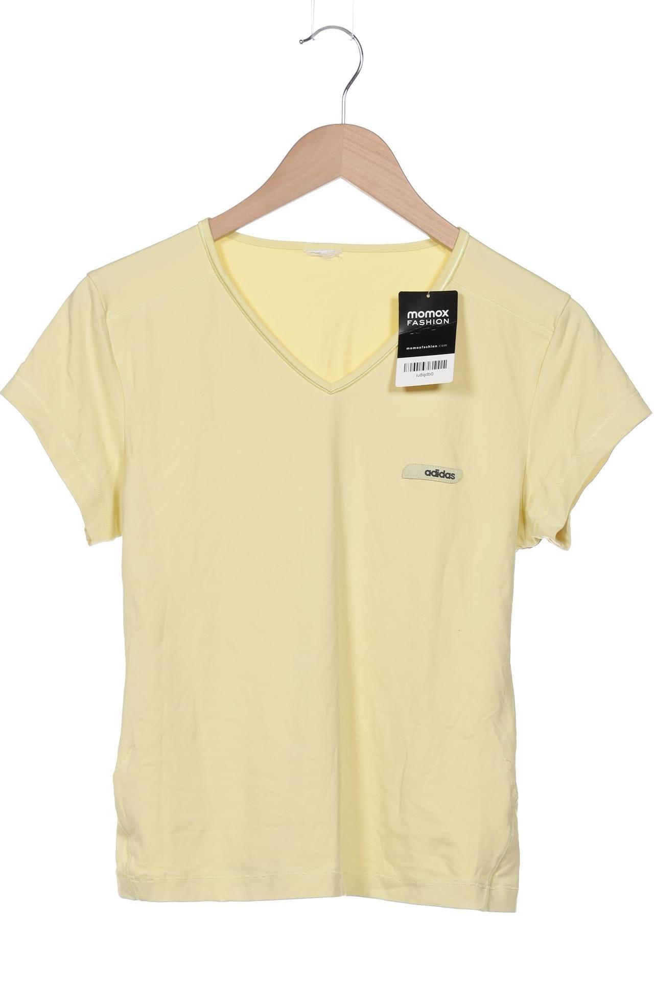 

adidas Damen T-Shirt, gelb, Gr. 36