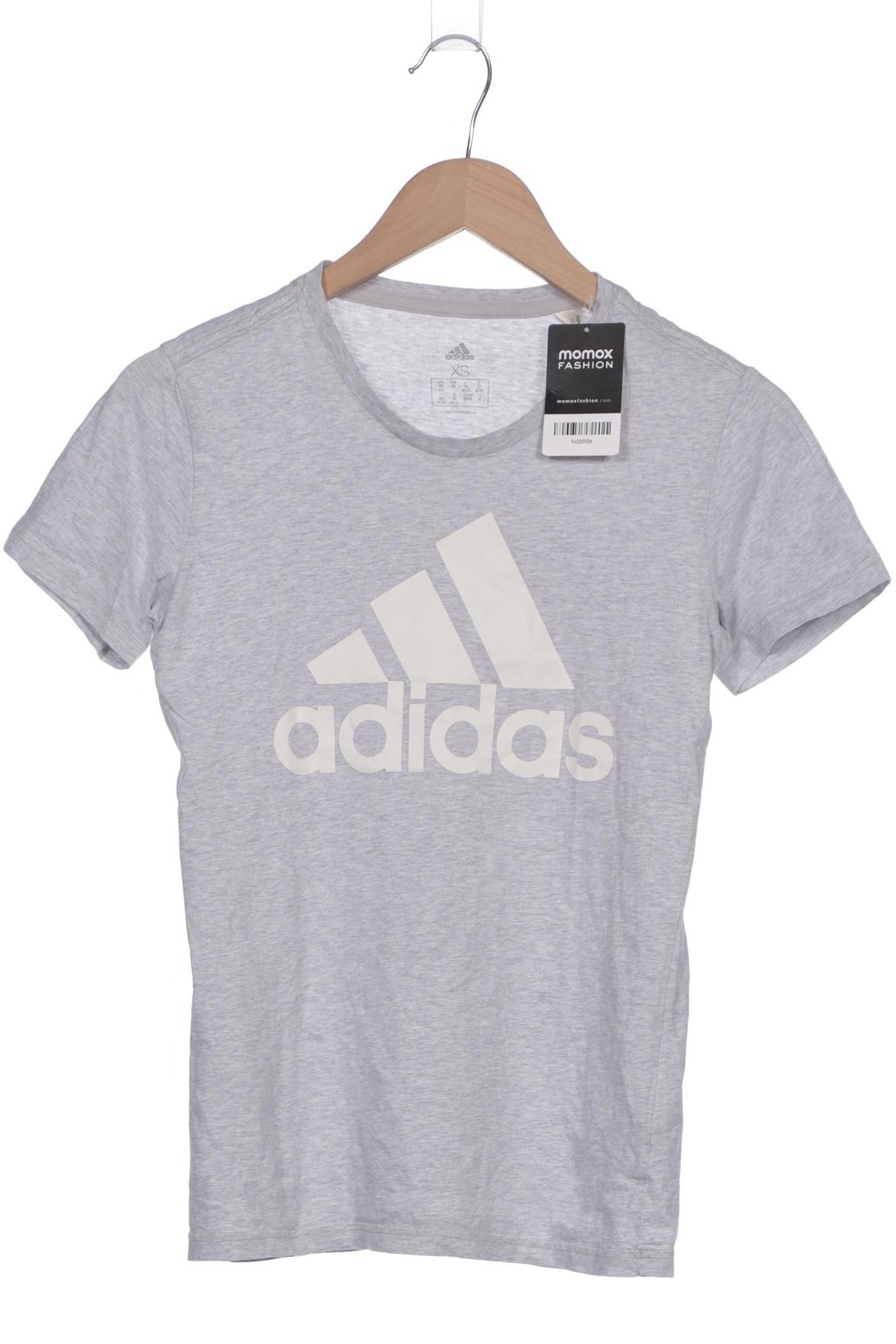 

adidas Damen T-Shirt, grau, Gr. 34