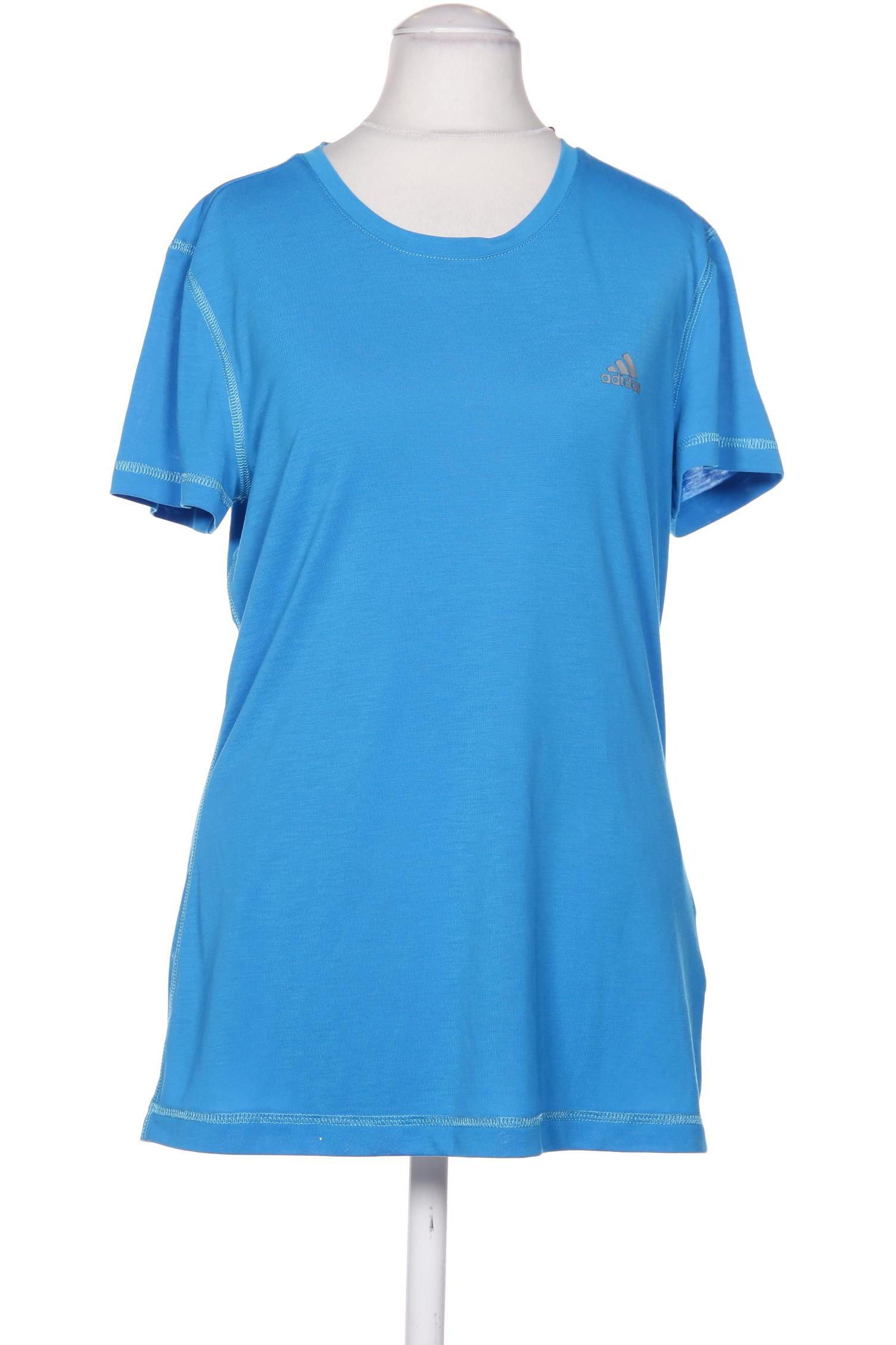 

adidas Damen T-Shirt, blau, Gr. 36